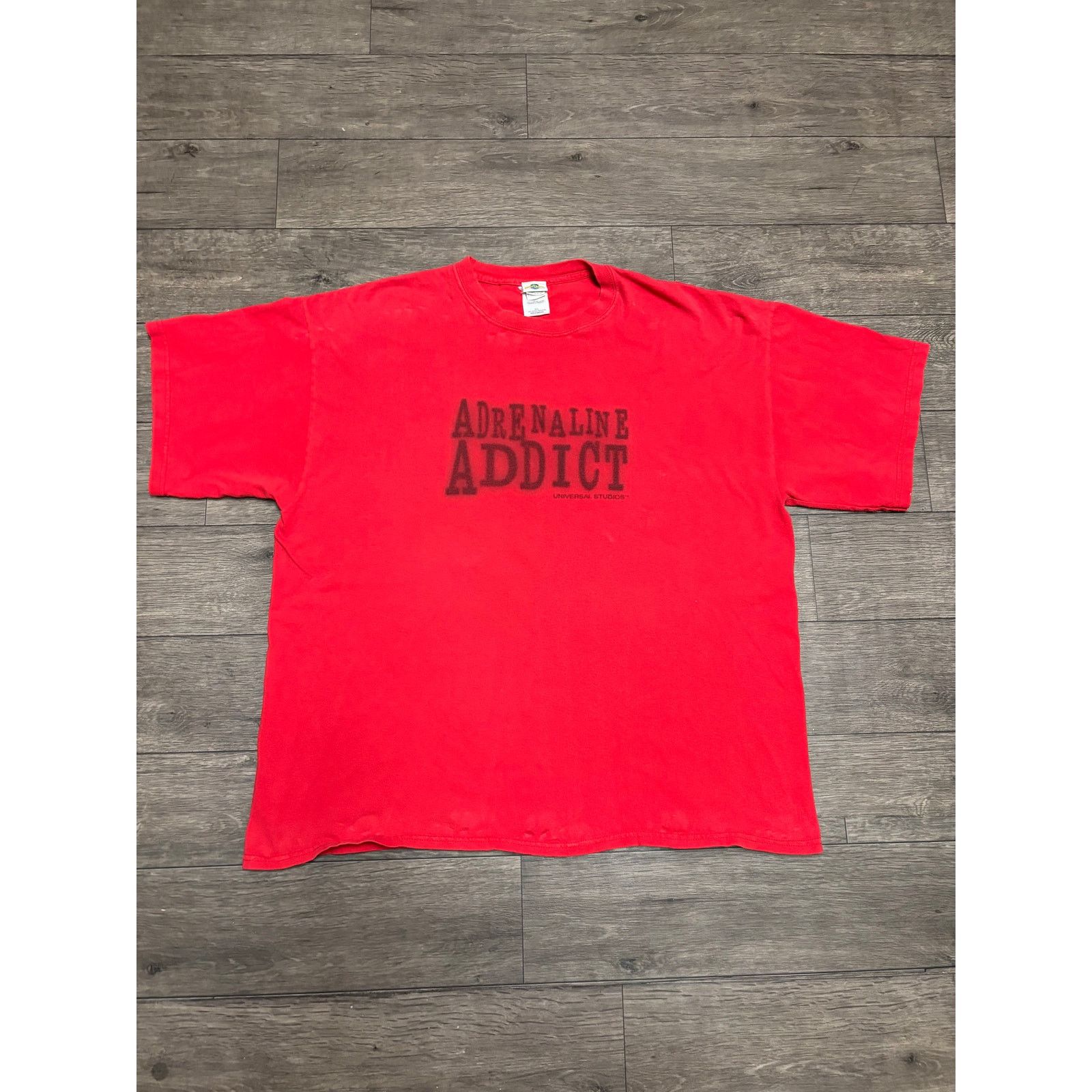 Universal Studios × Vintage Vintage Universal Studios Rides Sz 2XL Red Tee 90s Size US XXL / EU 58 / 5 - 3 Thumbnail