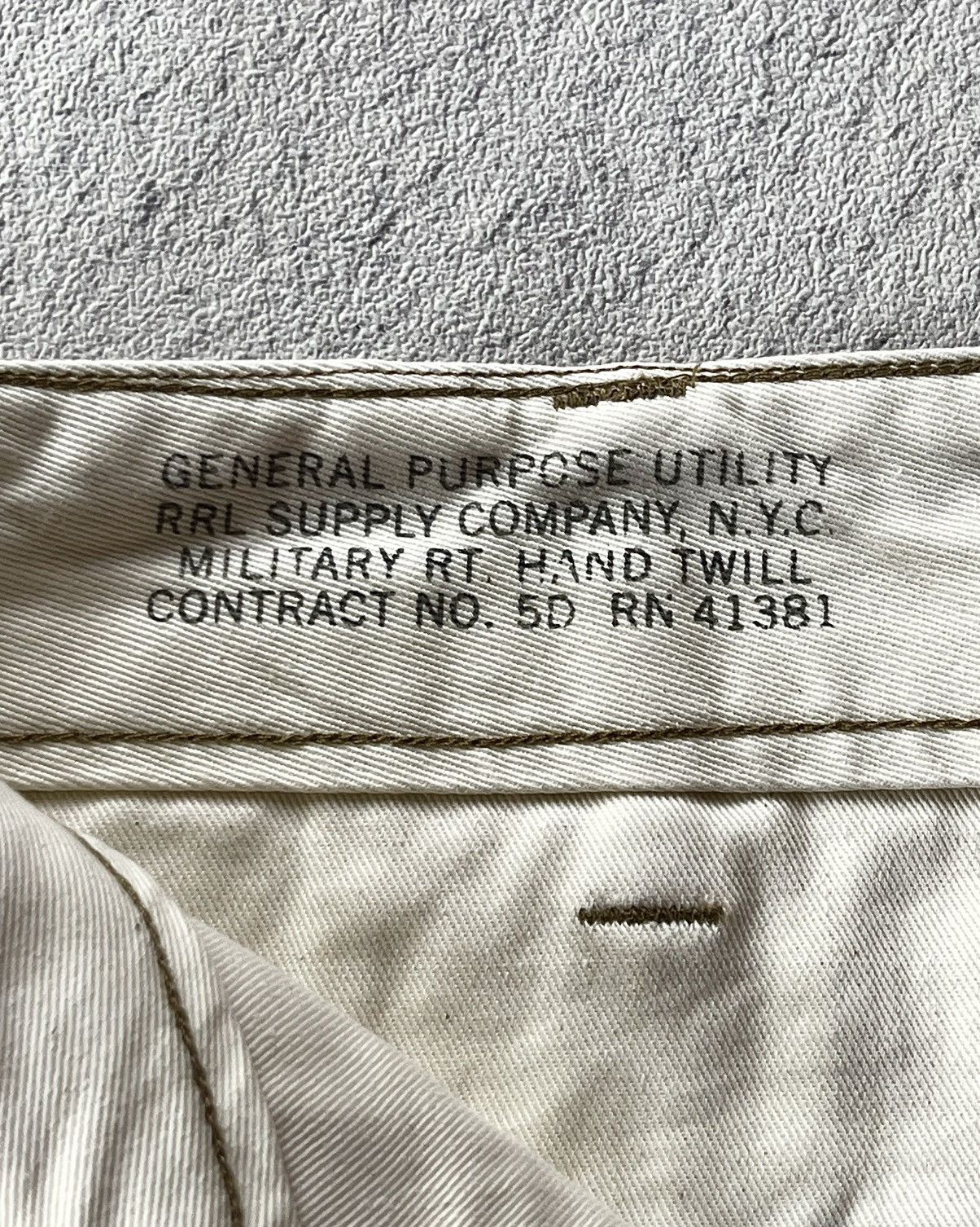 RRL Ralph Lauren RRL Chino Loose Fit 32x34 Size US 34 / EU 50 - 5 Thumbnail