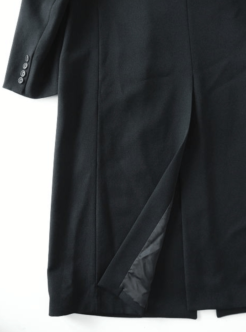 Yohji Yamamoto Yohji Yamamoto Pour Homme - Gabardine 5 Pocket Long Jacket Size US S / EU 44-46 / 1 - 16 Thumbnail