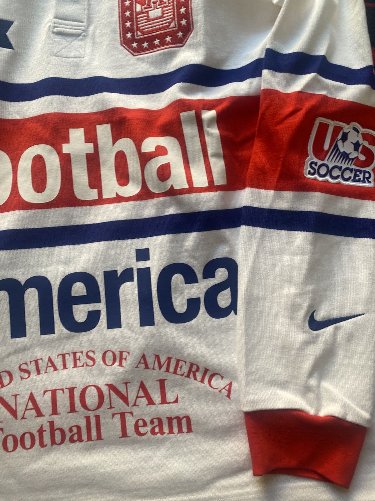 Nike Nike USMNT V.A.A. L/S Rugby Top (Soccer) Medium Size US M / EU 48-50 / 2 - 4 Thumbnail