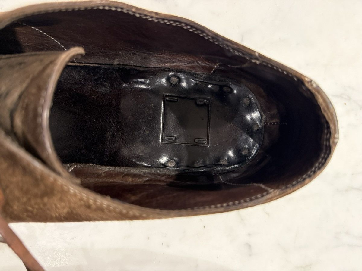 Guidi Brown Reverse Suede Derby Size US 12 / EU 45 - 5 Thumbnail