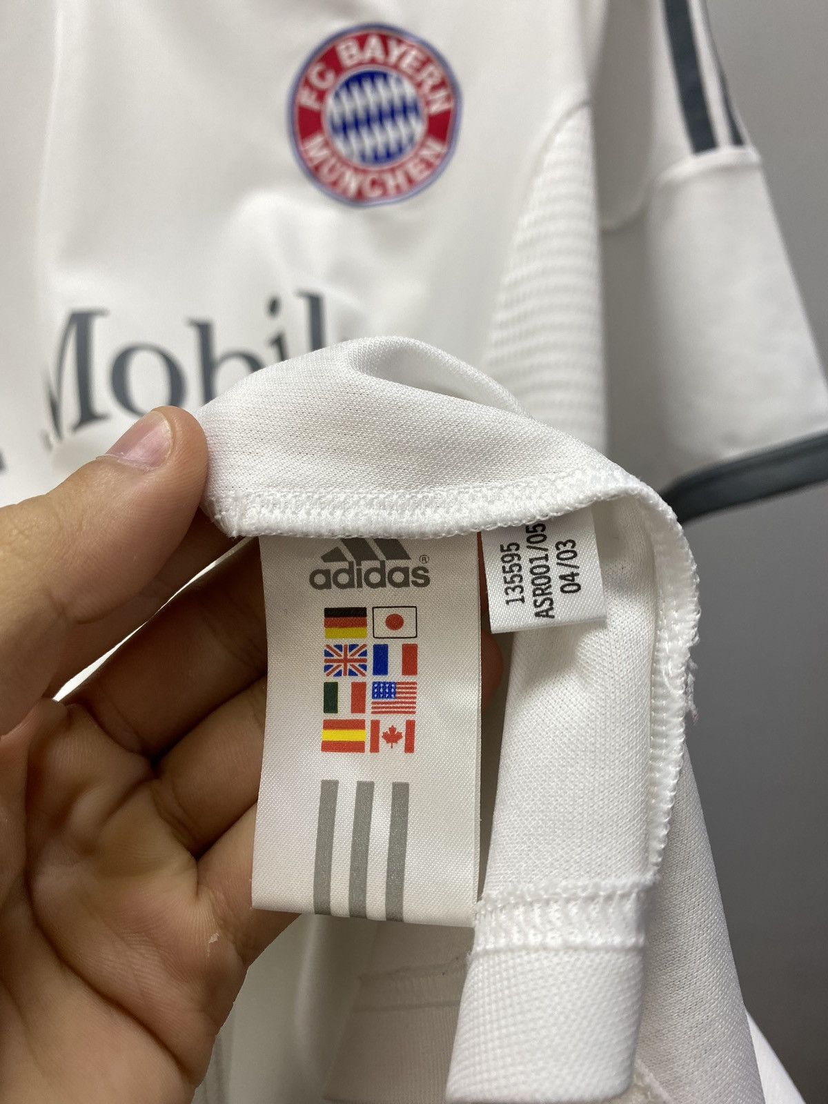 Adidas × Vintage Adidas Bayern Munich 2002 2004 Away Soccer Football Jersey Size US XL / EU 56 / 4 - 12 Thumbnail