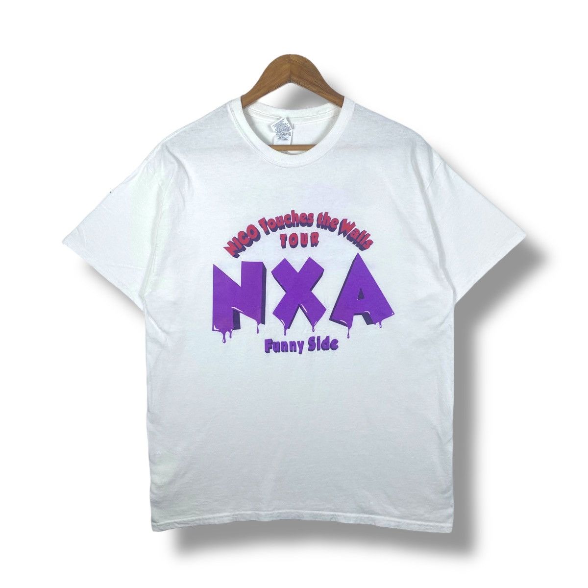 Band Tees Japanese Band NICO TOUCHES The WALLS Funny Side Tour Tee Size US L / EU 52-54 / 3 - 1 Thumbnail