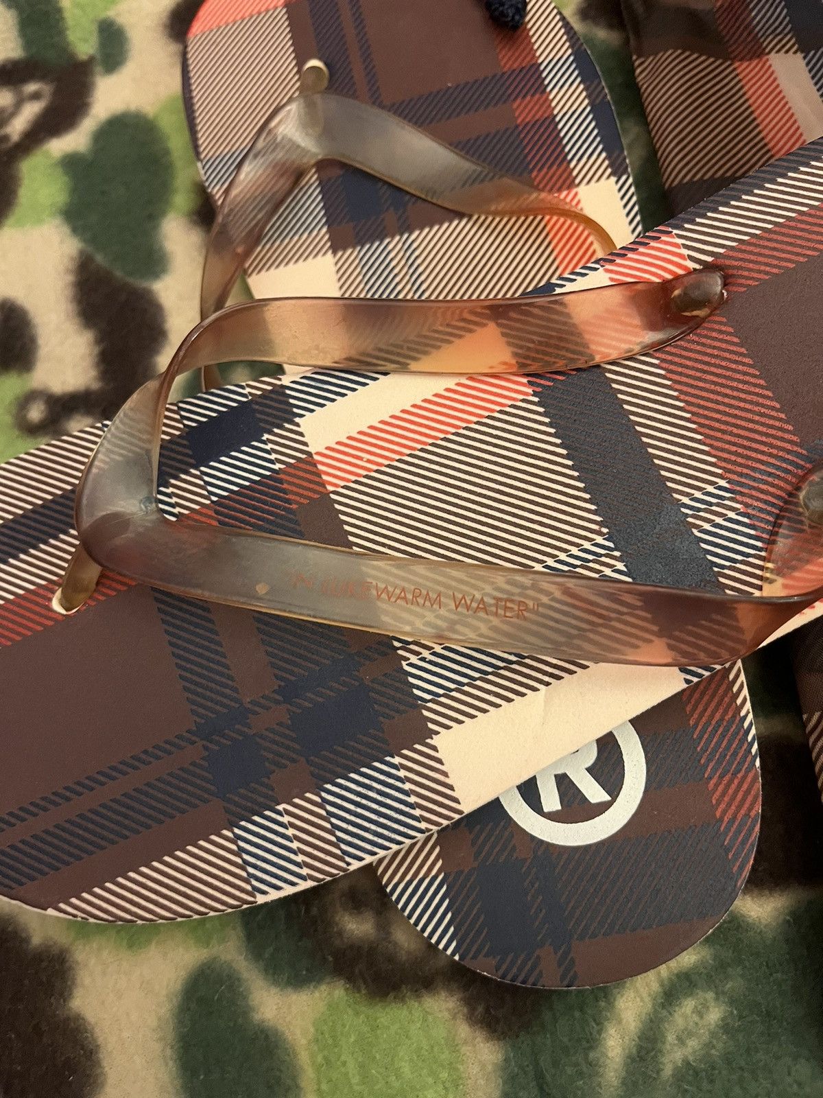 Bape Bape Plaid Sandals Size US 8 / EU 41 - 3 Thumbnail