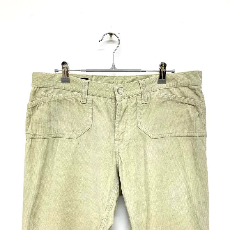 Gucci Gucci Light green corduroy casual pants 2502-Nextarrow Size US 32 / EU 48 - 3 Thumbnail