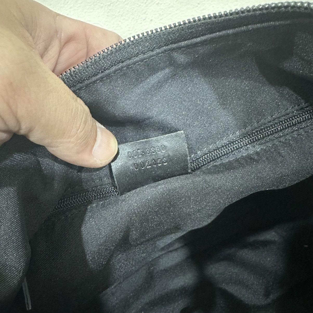 Gucci ‼️YES‼️ GUCCI BLACK SLOUCHY GG MONOGRAM HOBO BAG Size ONE SIZE - 11 Thumbnail