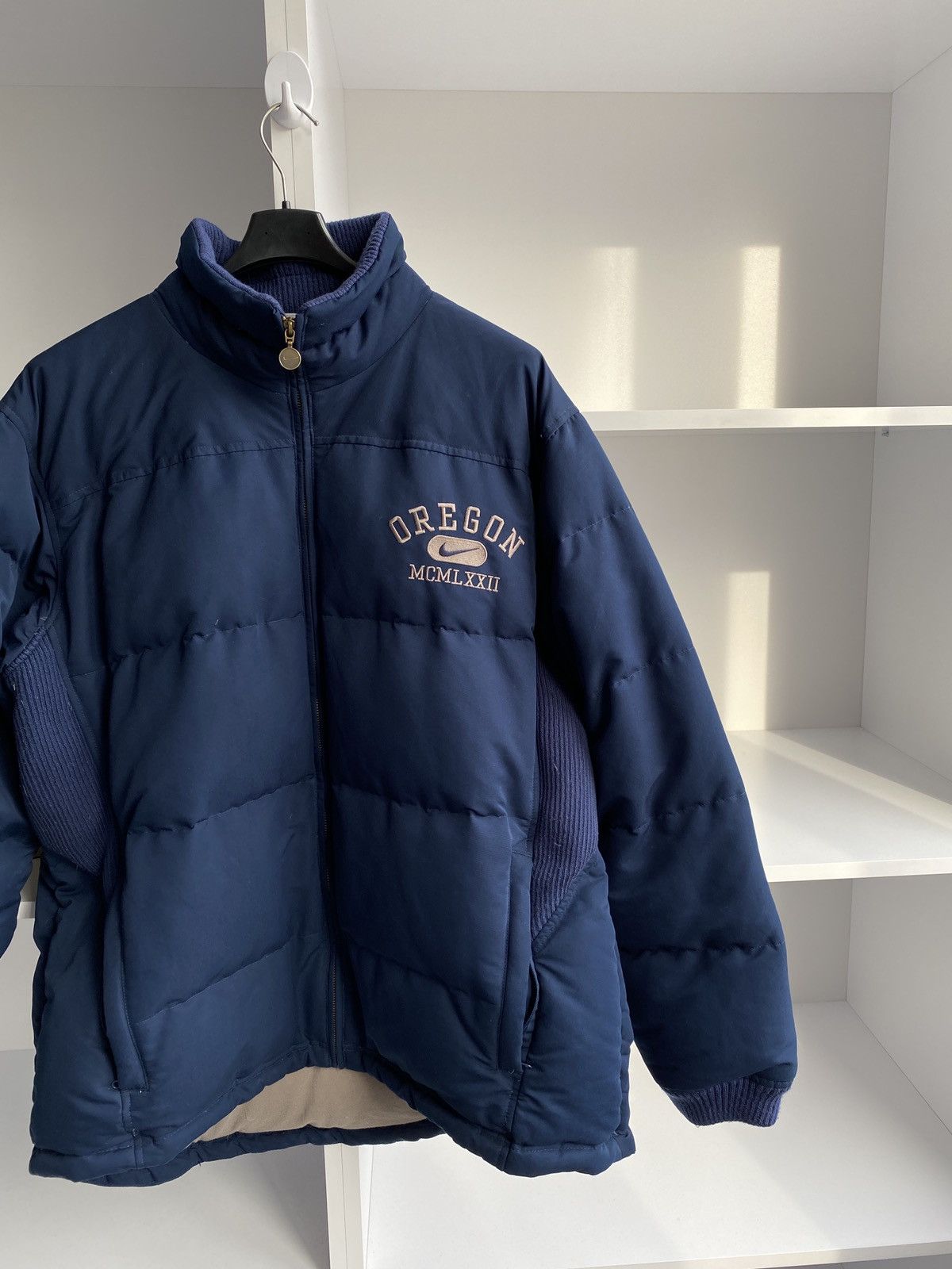 Nike × Vintage Nike oregon puffer jacket Size US XL / EU 56 / 4 - 2 Thumbnail