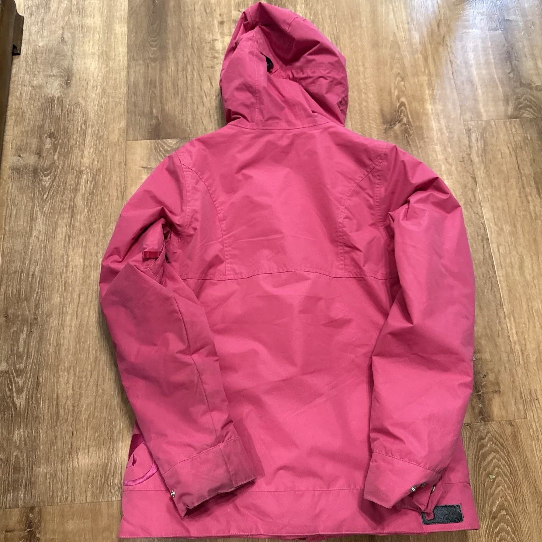 Burton BURTON Mutiny Womens DryRide Insulated Hoodie Ski Jacket Coat Medium Pink - STAIN, Regular, Polyester, Jacket Size M / US 6-8 / IT 42-44 - 2 Thumbnail