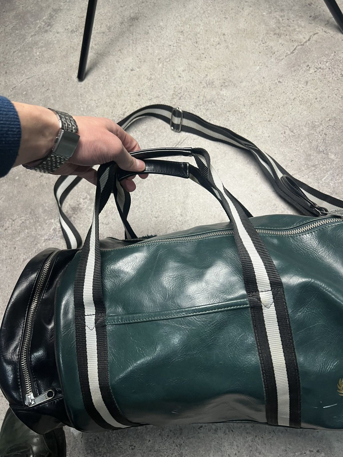 Fred Perry 💥Fred Perry vintage leather bag‼️ Size ONE SIZE - 6 Thumbnail