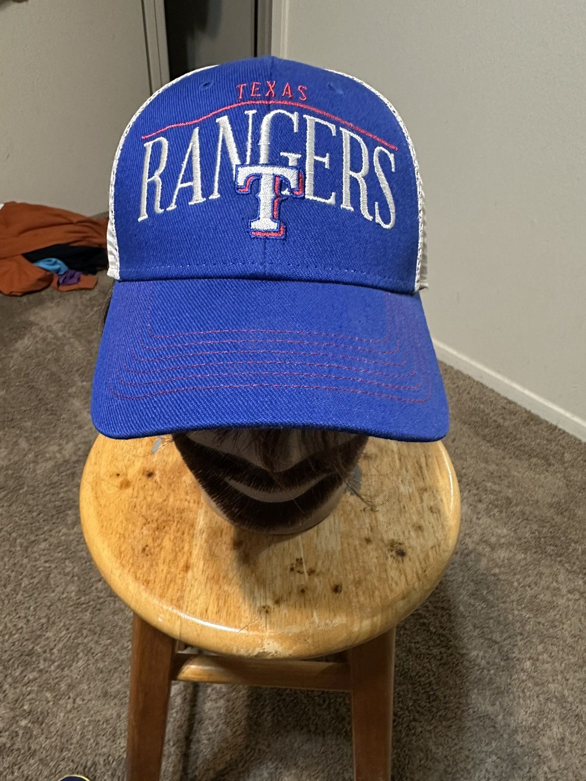 MLB Vintage MLB Texas Rangers “triple blue” hat 90s Size ONE SIZE - 2 Thumbnail
