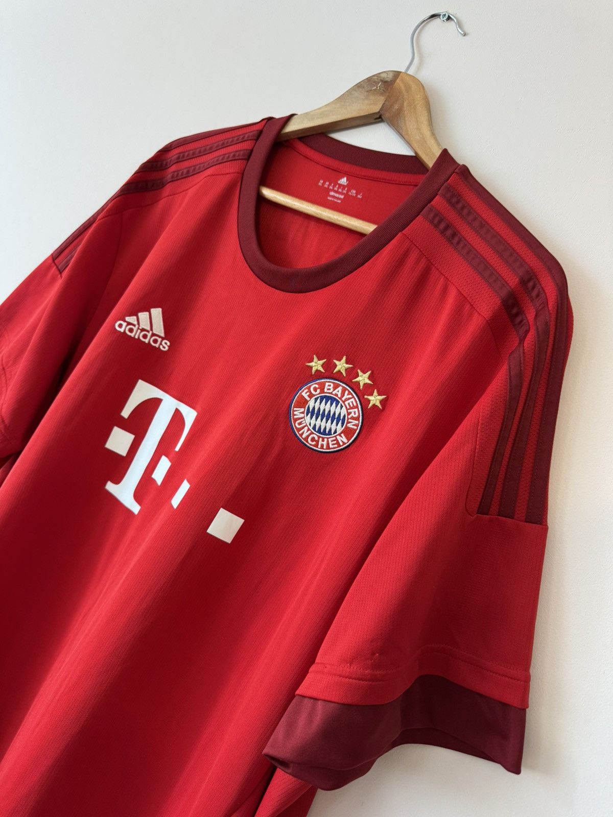 Adidas Bayern Munich 2015-2016 Home Soccer Jersey Football Shirt Size US XXL / EU 58 / 5 - 5 Thumbnail
