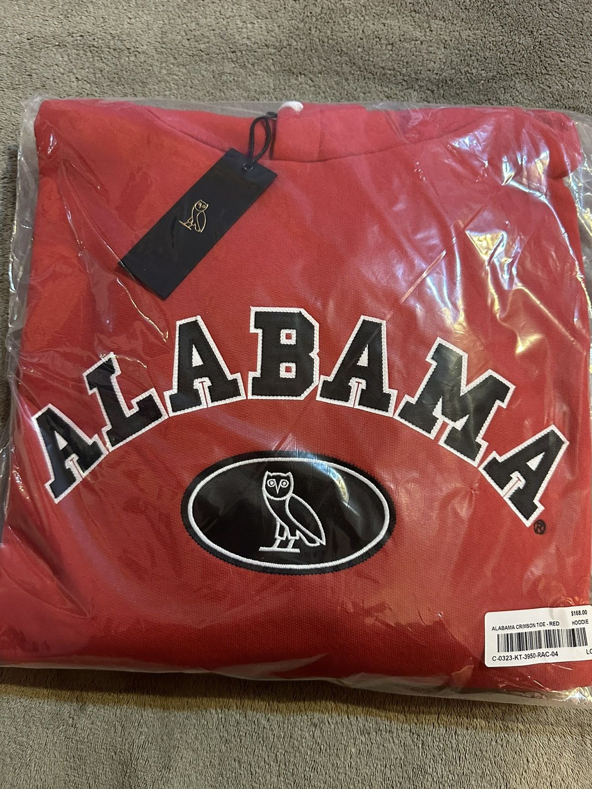 NCAA × October's Very Own OVO x NCAA ALABAMA CRIMSON TIDE HOODIE BRAND NEW with tags Size US L / EU 52-54 / 3 - 4 Thumbnail