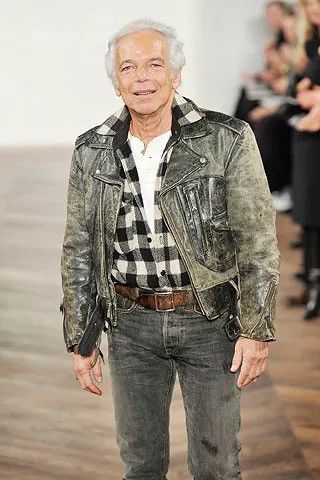 Genuine Leather Vtg Distress Patina Rugged Leather Jacket Like Ralph Lauren Size US S / EU 44-46 / 1 - 2 Thumbnail