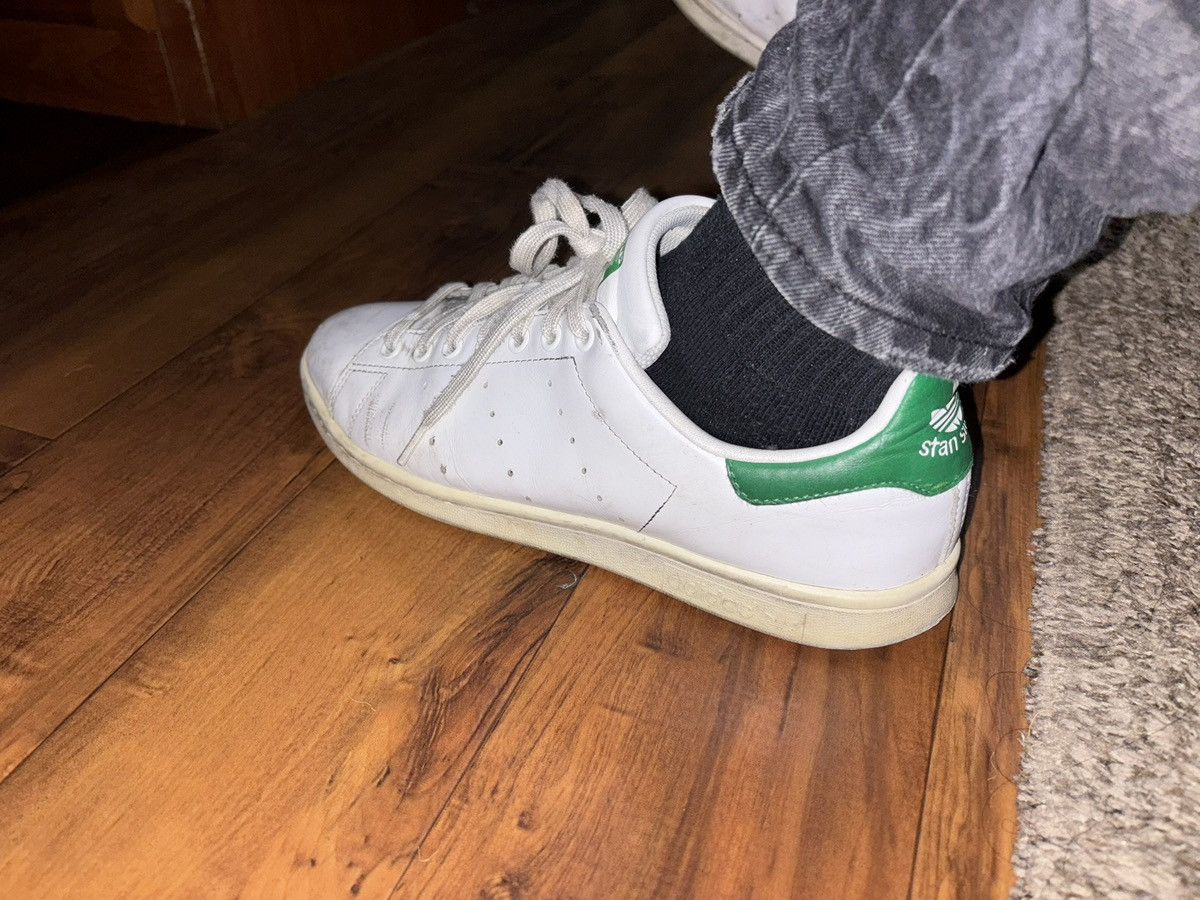 Adidas Adidas White Stan Smiths Leather Men’s Shoes Size 10.5 Used Size US 10.5 / EU 43-44 - 15 Thumbnail
