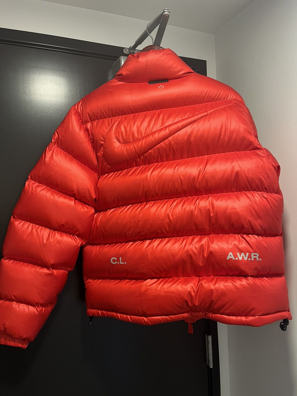 nocta x nike red puffer 2022