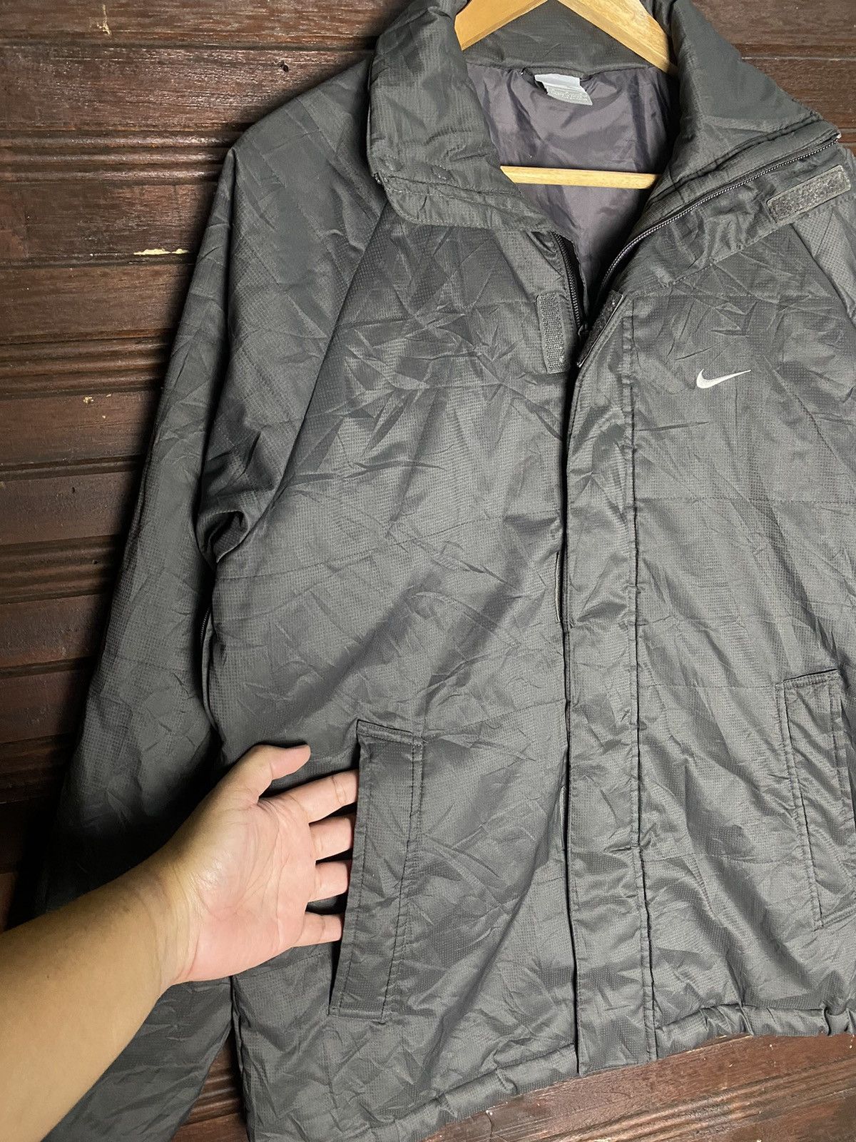 Nike × Vintage Vintage Nike Puffer Light Jacket Size US M / EU 48-50 / 2 - 4 Thumbnail
