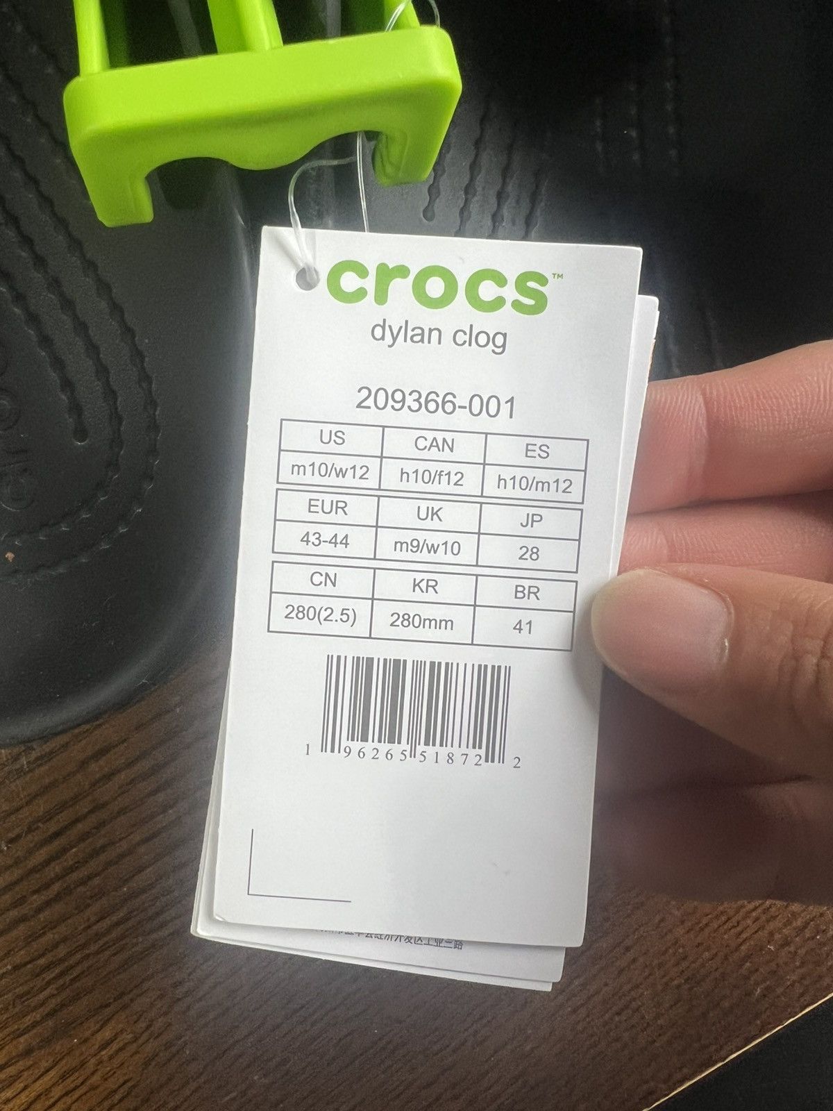 Crocs Crocs dylan clog black Size US 10 / EU 43 - 4 Thumbnail