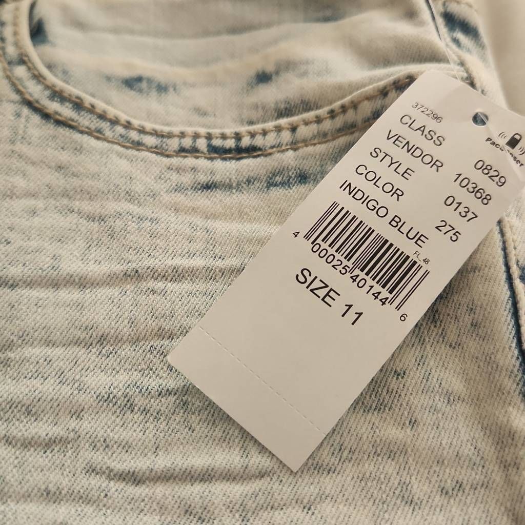Bullhead Denim Co. Bullhead Denim Women's Size 11 Indigo Blue Light Wash High R Size 32" / US 10 / IT 46 - 5 Thumbnail