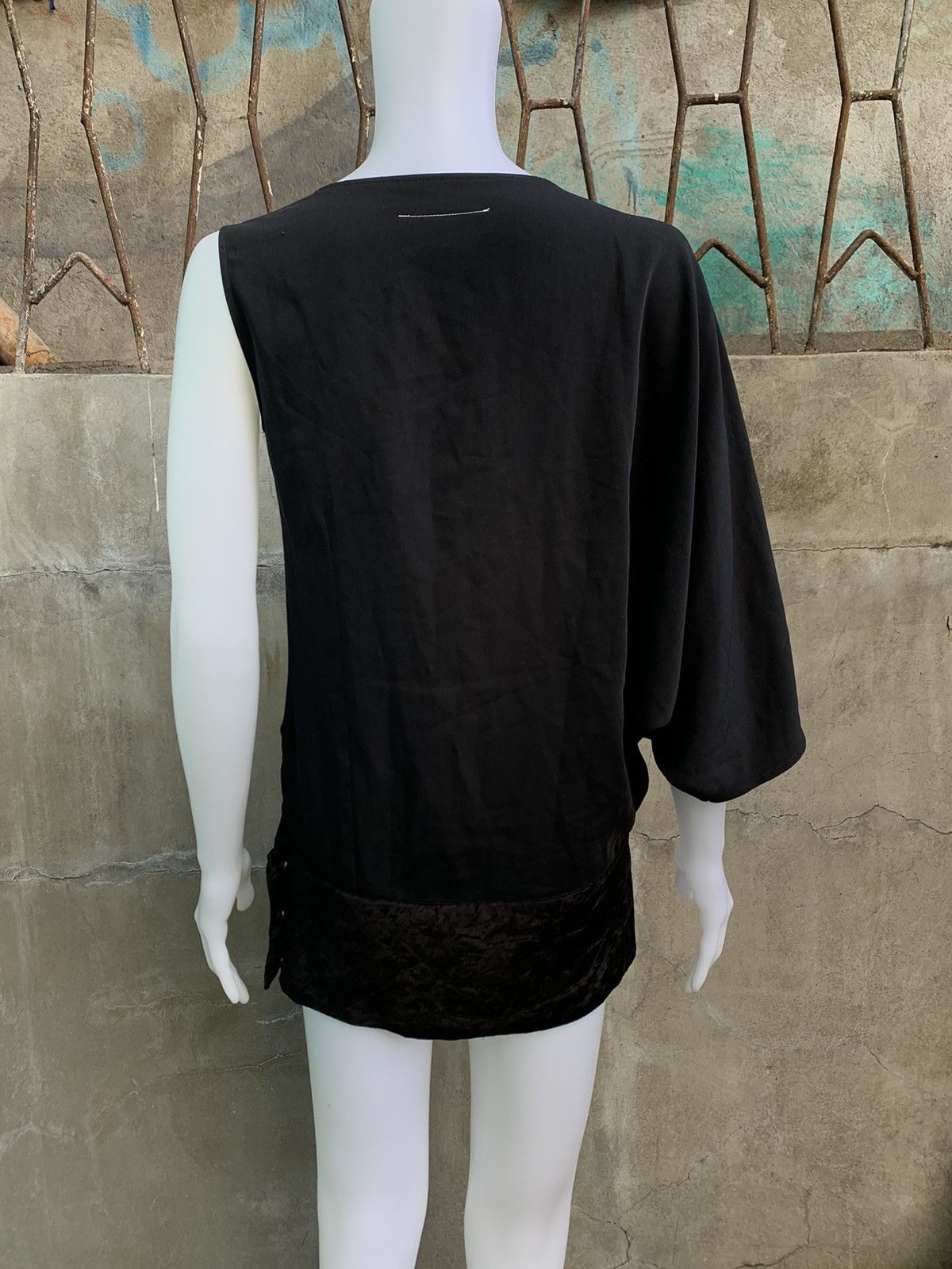Maison Margiela FW14 MM6 Asymmetric Single Sleeve Top Size XS / US 0-2 / IT 36-38 - 5 Thumbnail