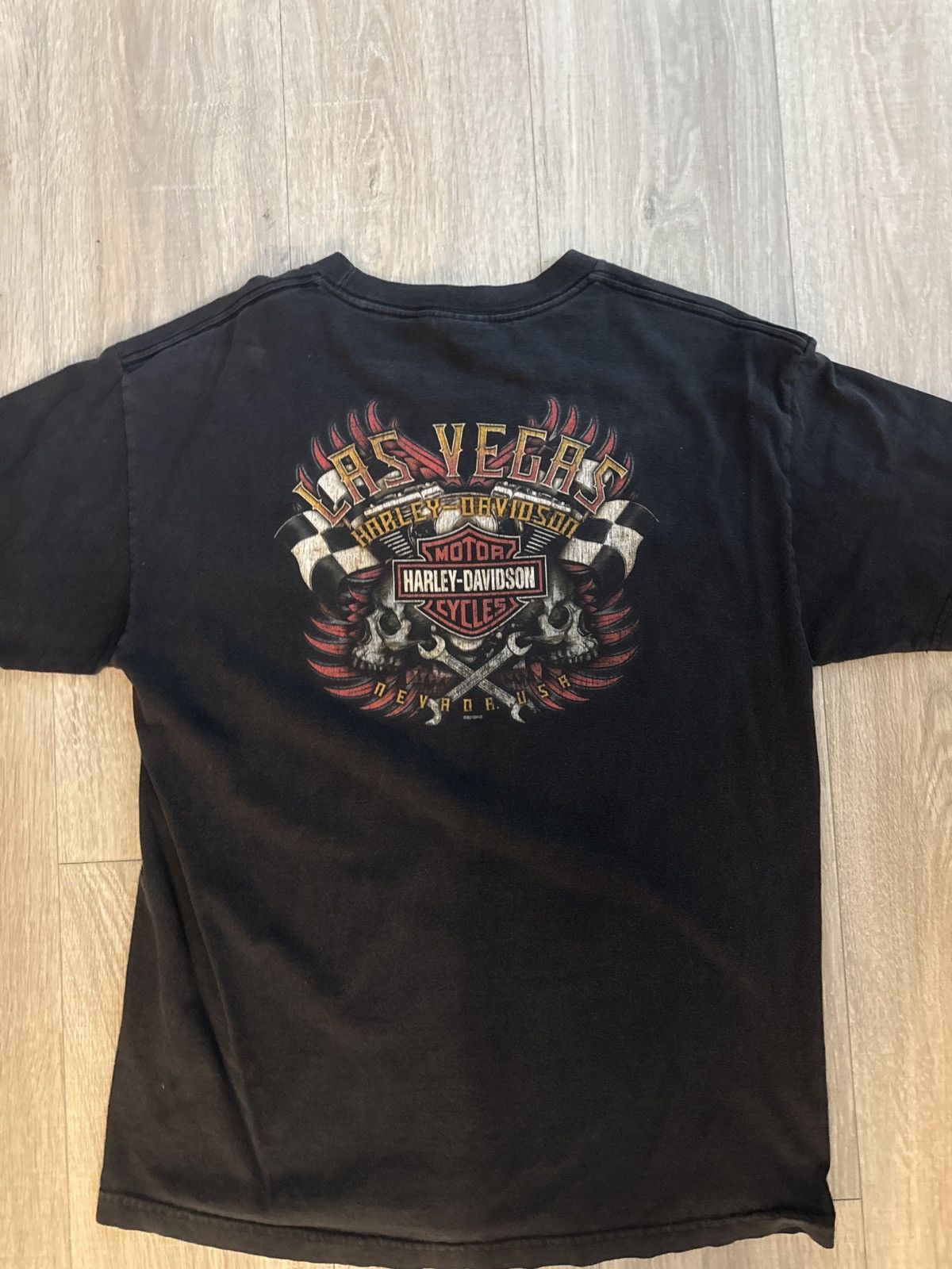 Harley Davidson Las Vegas Harley Davison Vintage tee Size US L / EU 52-54 / 3 - 3 Thumbnail