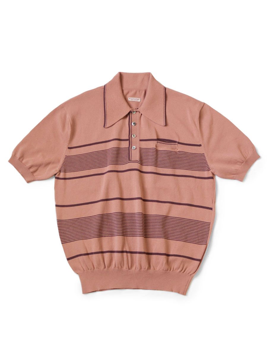 Kapital kapital 14G Carol knit Polo shirt Size US S / EU 44-46 / 1 - 1 Thumbnail
