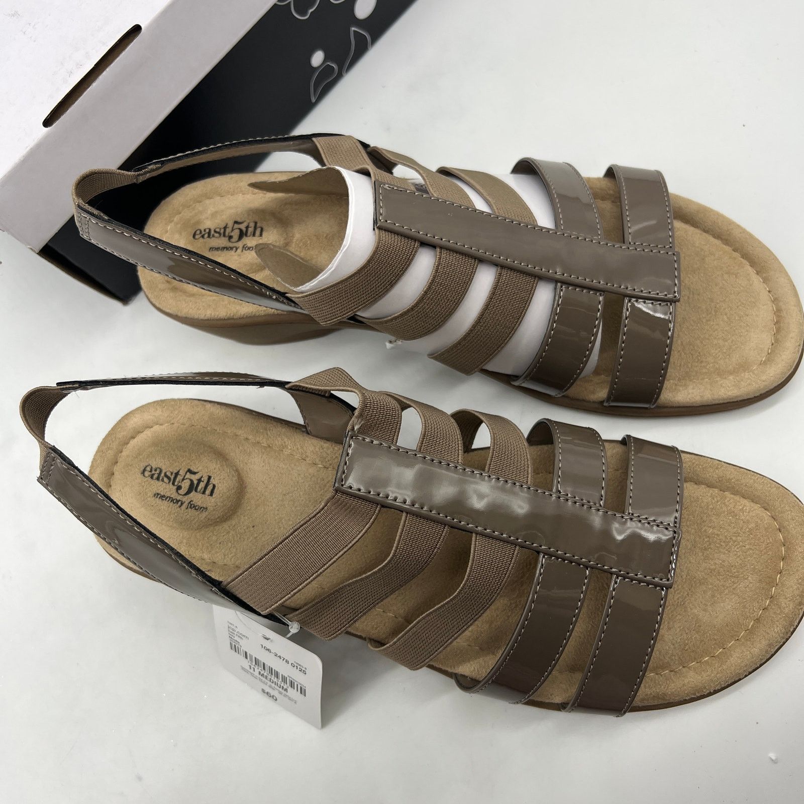 Other East 5th Ivey Women's Memory Foam Sling Back Sandals Br Size US 11 / IT 41 - 4 Thumbnail