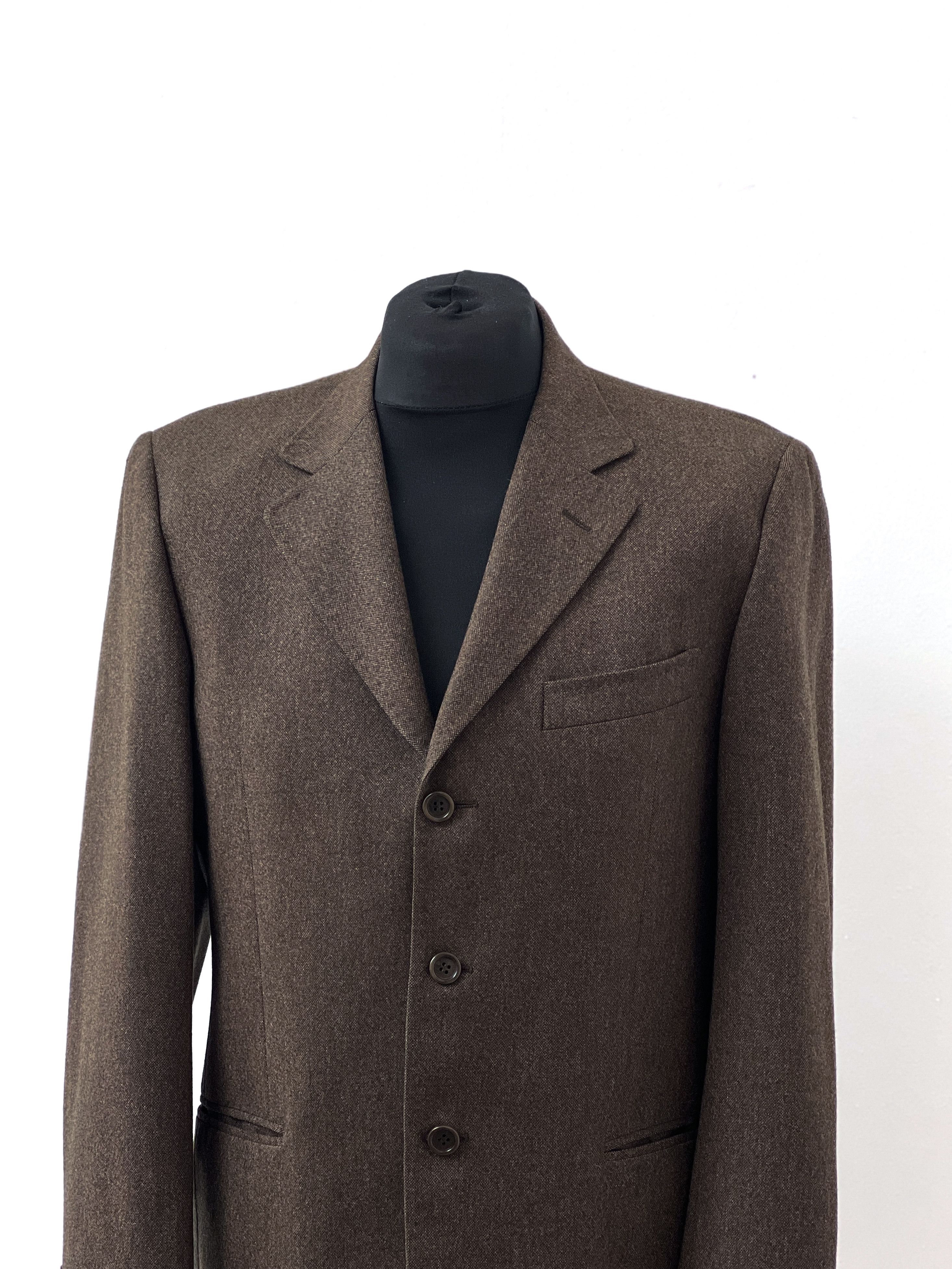 Vintage Prandino Vintage Pura Lana Vergine WoolMark blazer Size 54R - 10 Thumbnail