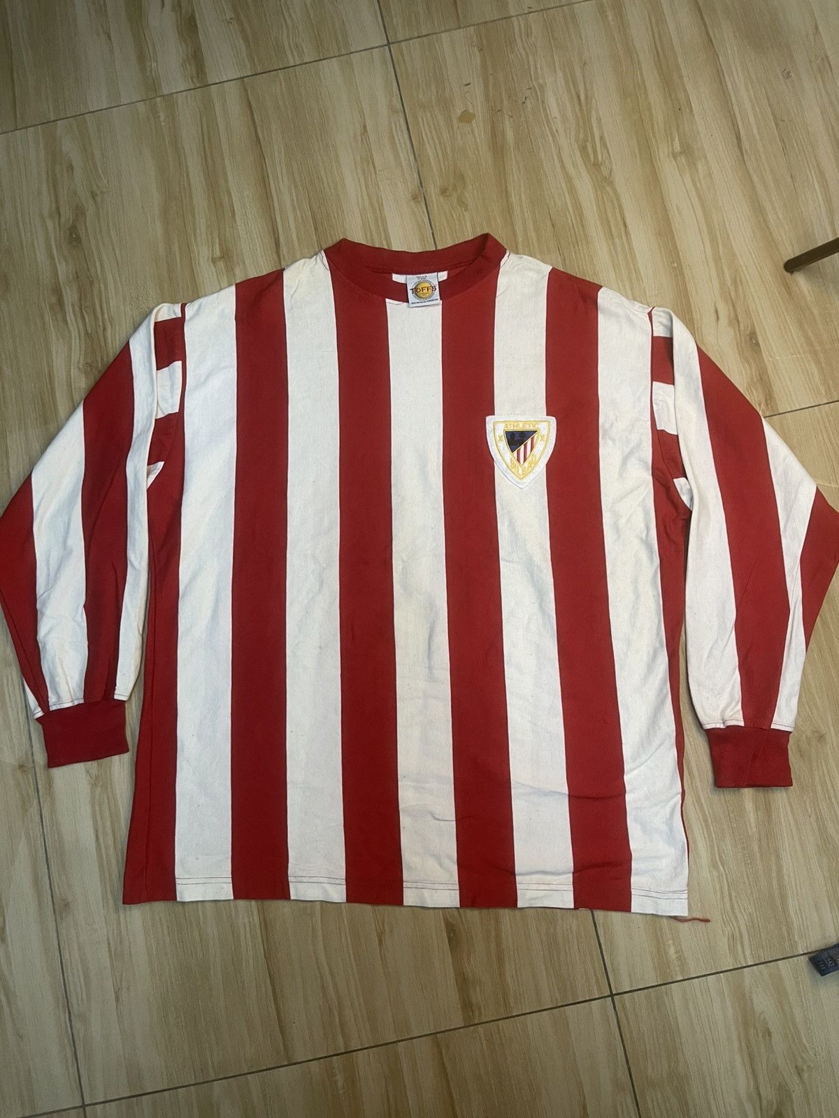 Vintage MAILLOT ATHLETIC BILBAO 1960 Size US XXL / EU 58 / 5 - 1 Thumbnail