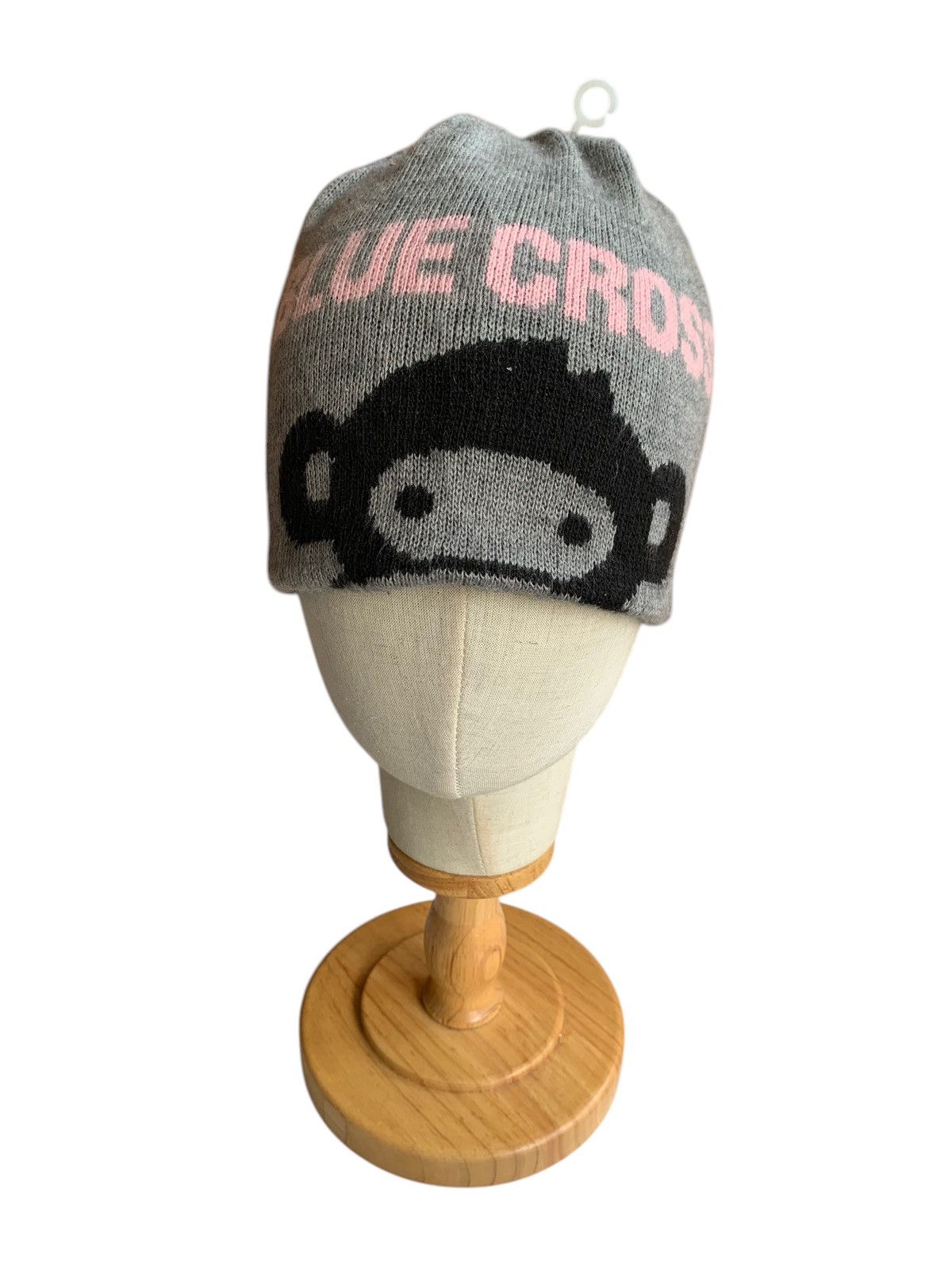 Japanese Brand × Vintage Blue Cross Girl Reversible Streetwear Beanie Hats Size ONE SIZE - 11 Thumbnail