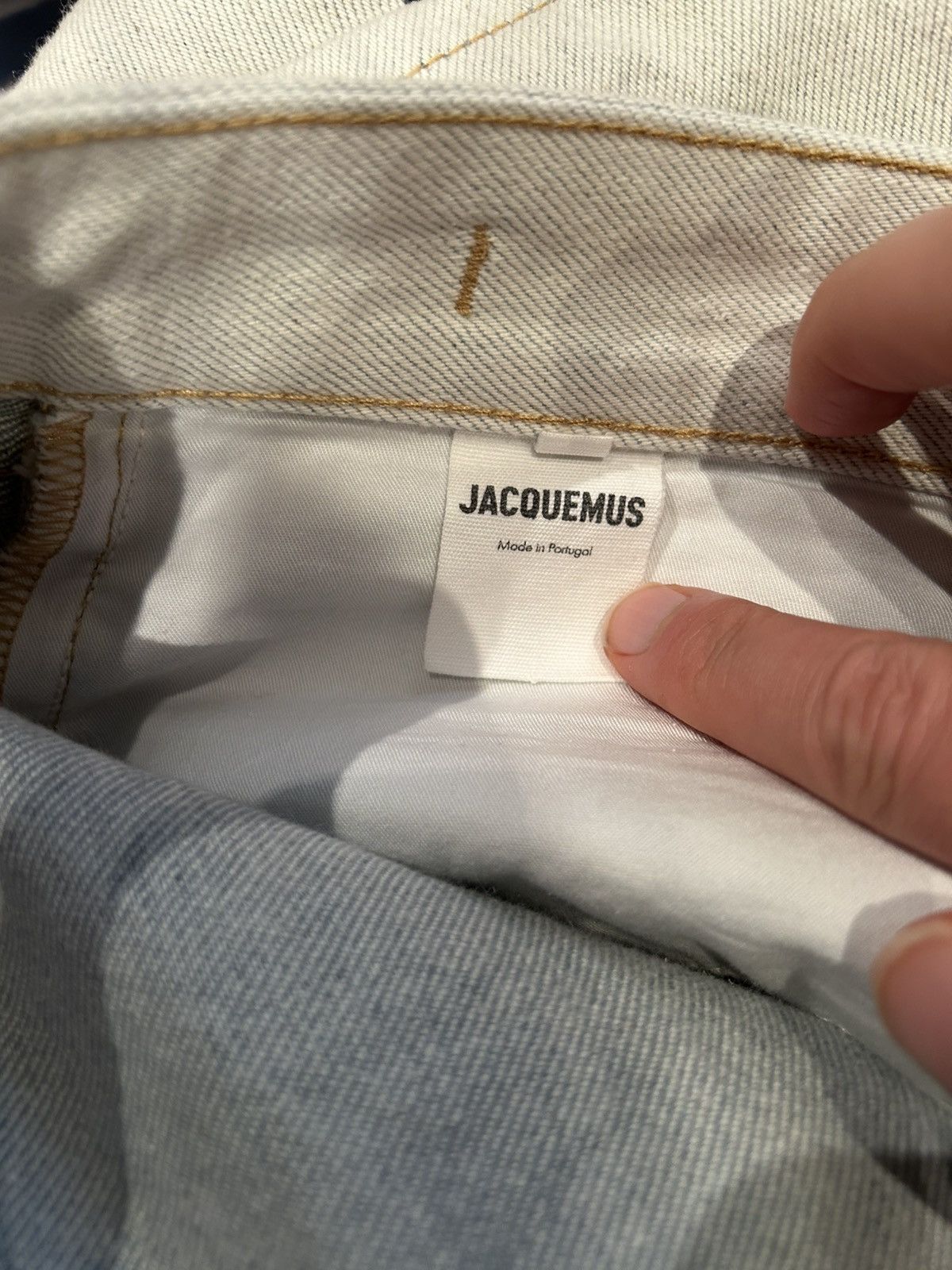 Jacquemus Jacquemus Mens Denim Size US 34 / EU 50 - 5 Thumbnail