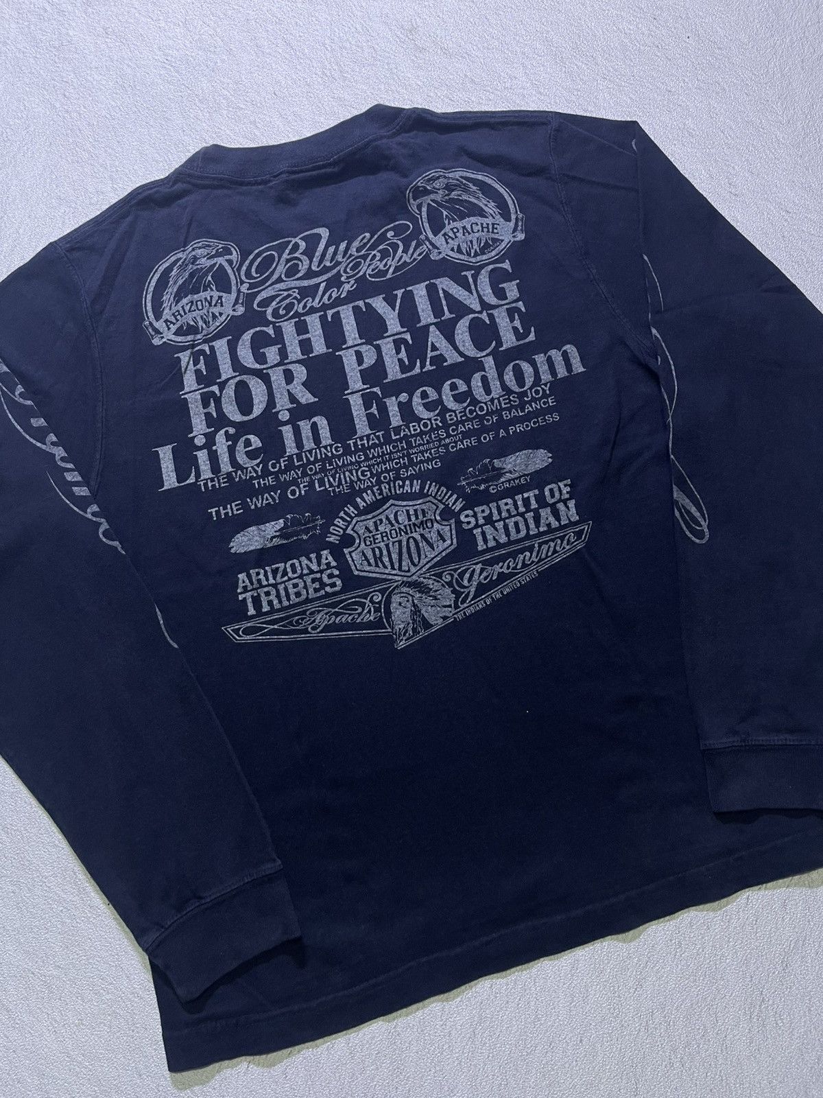 Hysteric Glamour Y2K GERONIMO long sleeve tshirt Size US M / EU 48-50 / 2 - 2 Thumbnail