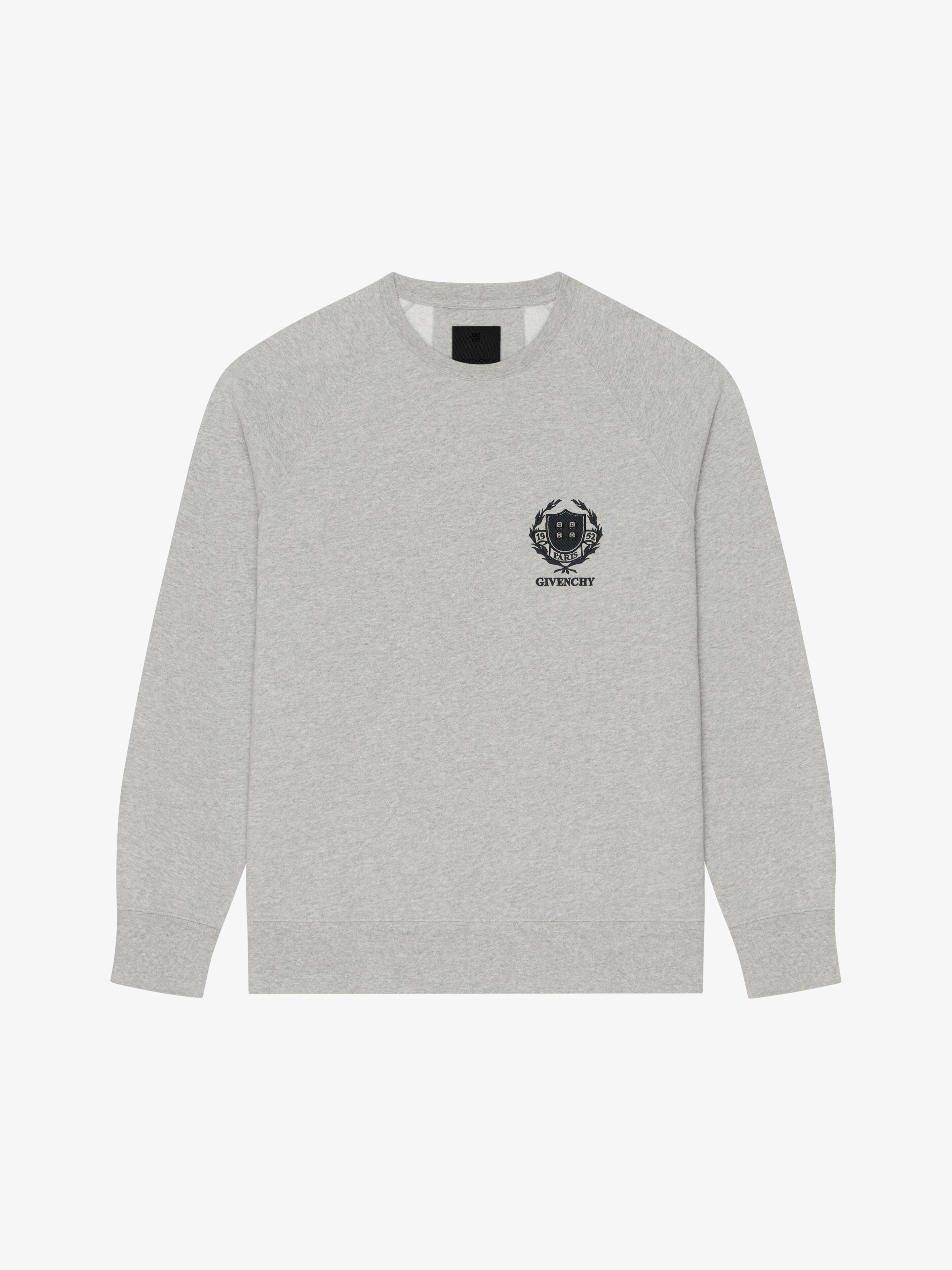 Givenchy o1w1db10325 Slim Fit Sweatshirt in Light Grey Size US XXL / EU 58 / 5 - 1 Thumbnail