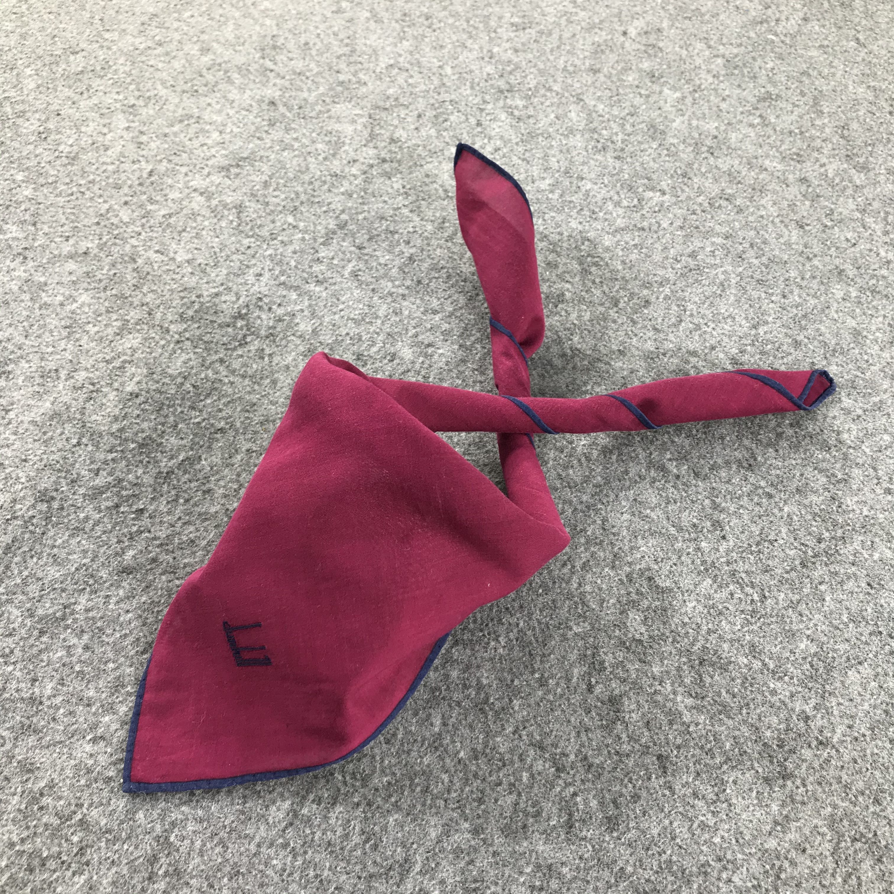 Alfred Dunhill × Vintage Dunhill Handkerchief Neckerchief Bandana SCT097 Size ONE SIZE - 2 Thumbnail