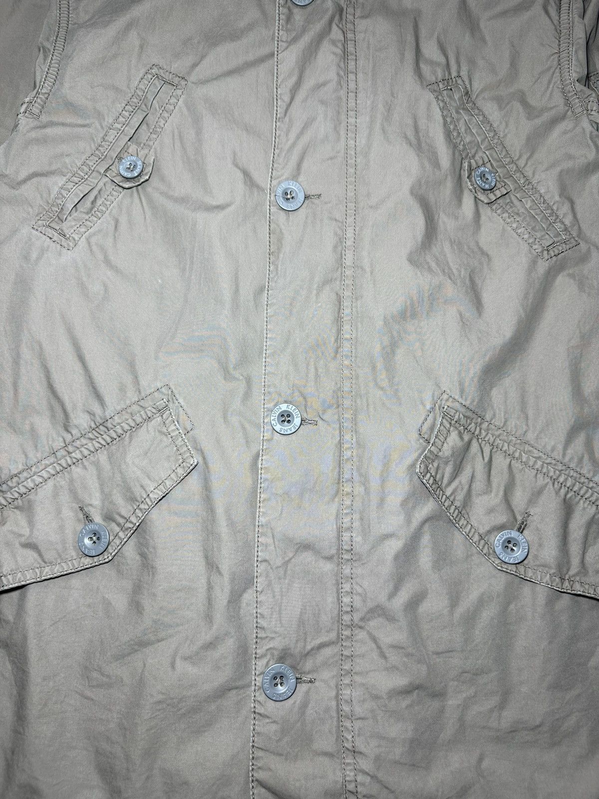 Calvin Klein Calvin Klein Jeans Jacket -Grey Size US L / EU 52-54 / 3 - 8 Thumbnail
