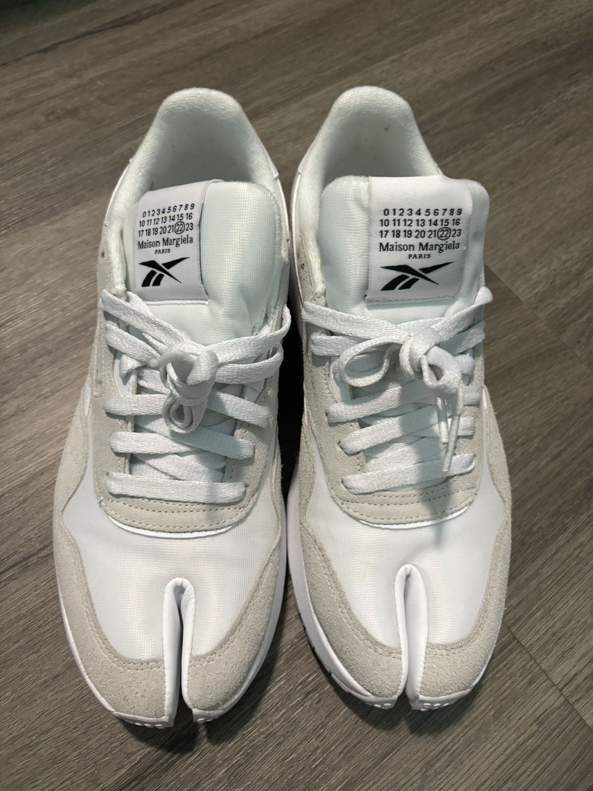 Maison Margiela White Reebok Tabi Sneakers