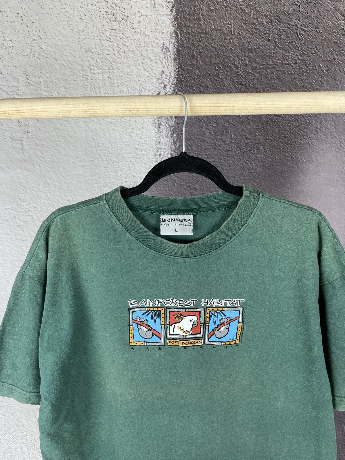 Vintage Bonkers made in Australia 1995 vintage freedom faded tee Size US L / EU 52-54 / 3 - 3 Thumbnail