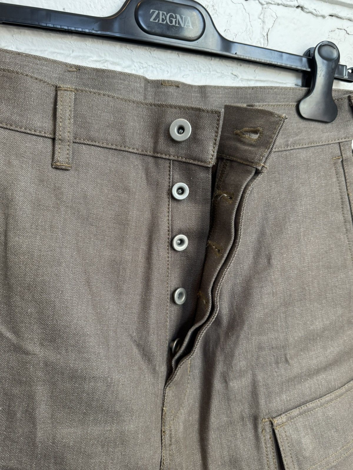 Rick Owens Drkshdw Rick Owens Geth Cargos Size US 29 - 4 Thumbnail