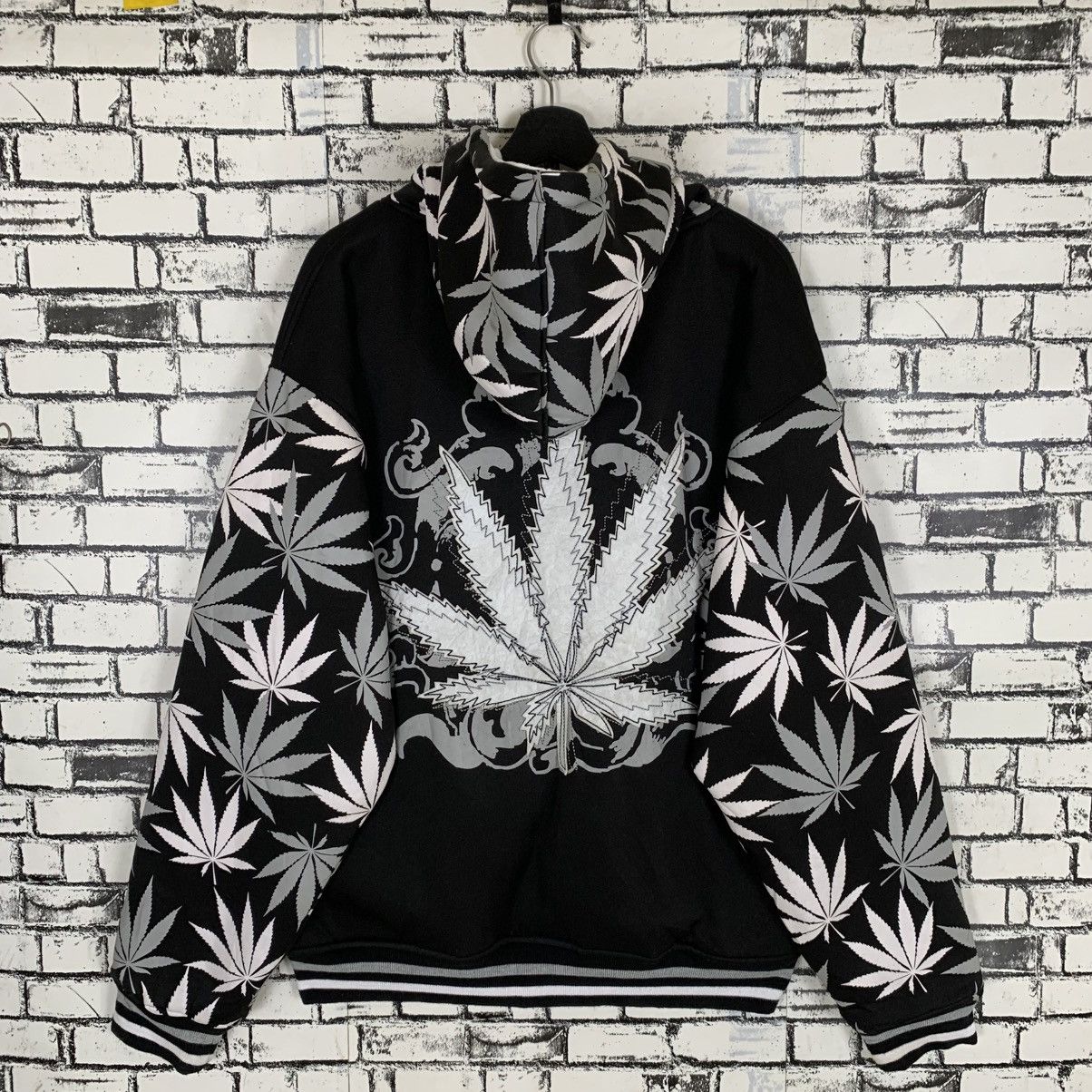 Vintage Canabis Leaf Jacket