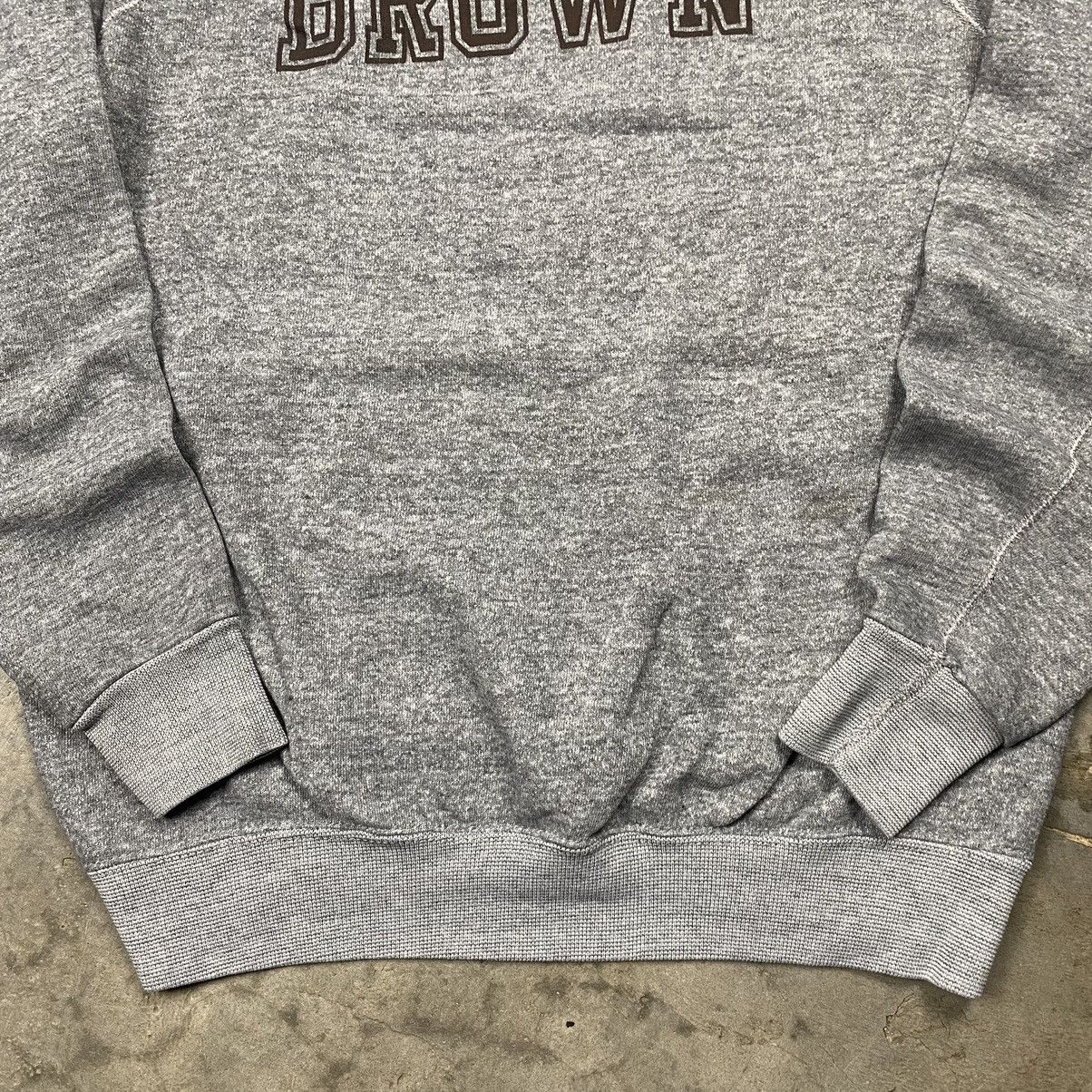 Vintage Archive 80s Brown University Triblend Crewneck Size US M / EU 48-50 / 2 - 3 Thumbnail