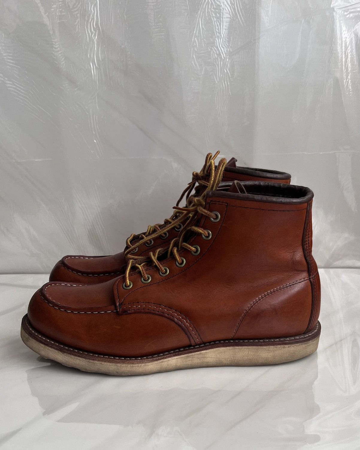 Red Wing Red wing #875 moc toe brown leather boot size 8.5 D Size US 8.5 / EU 41-42 - 5 Thumbnail