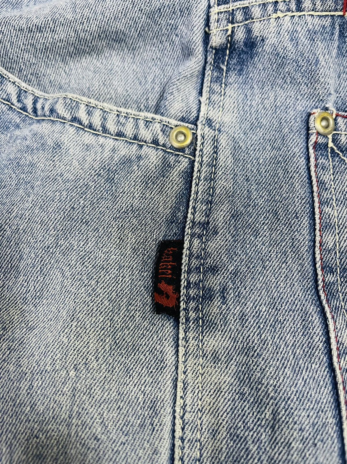 Japanese Brand Kakei Street Baggy Jeans (13) Size US 34 / EU 50 - 11 Thumbnail
