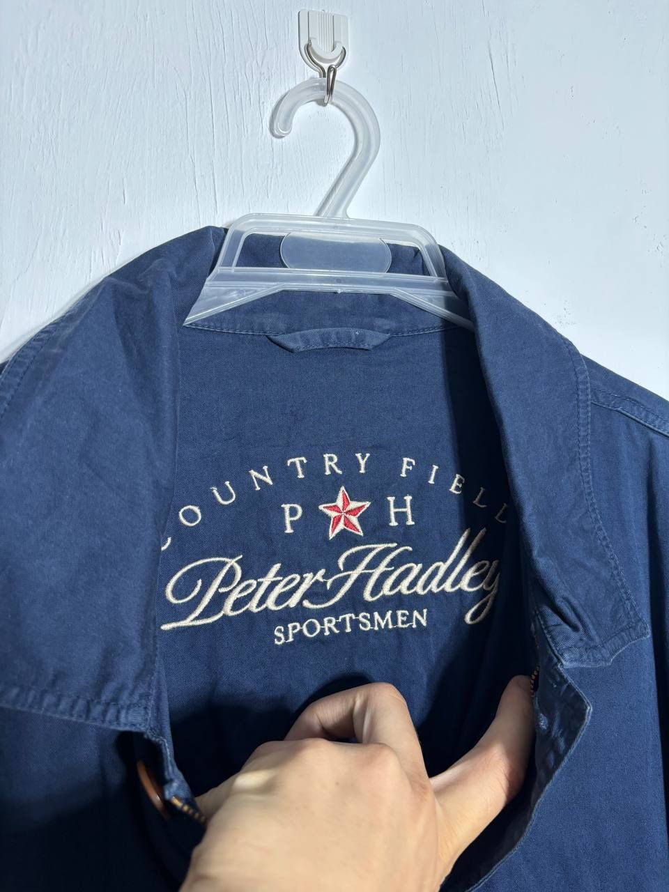 Peter Hadley Italian Designer Cotton Coat Jacket