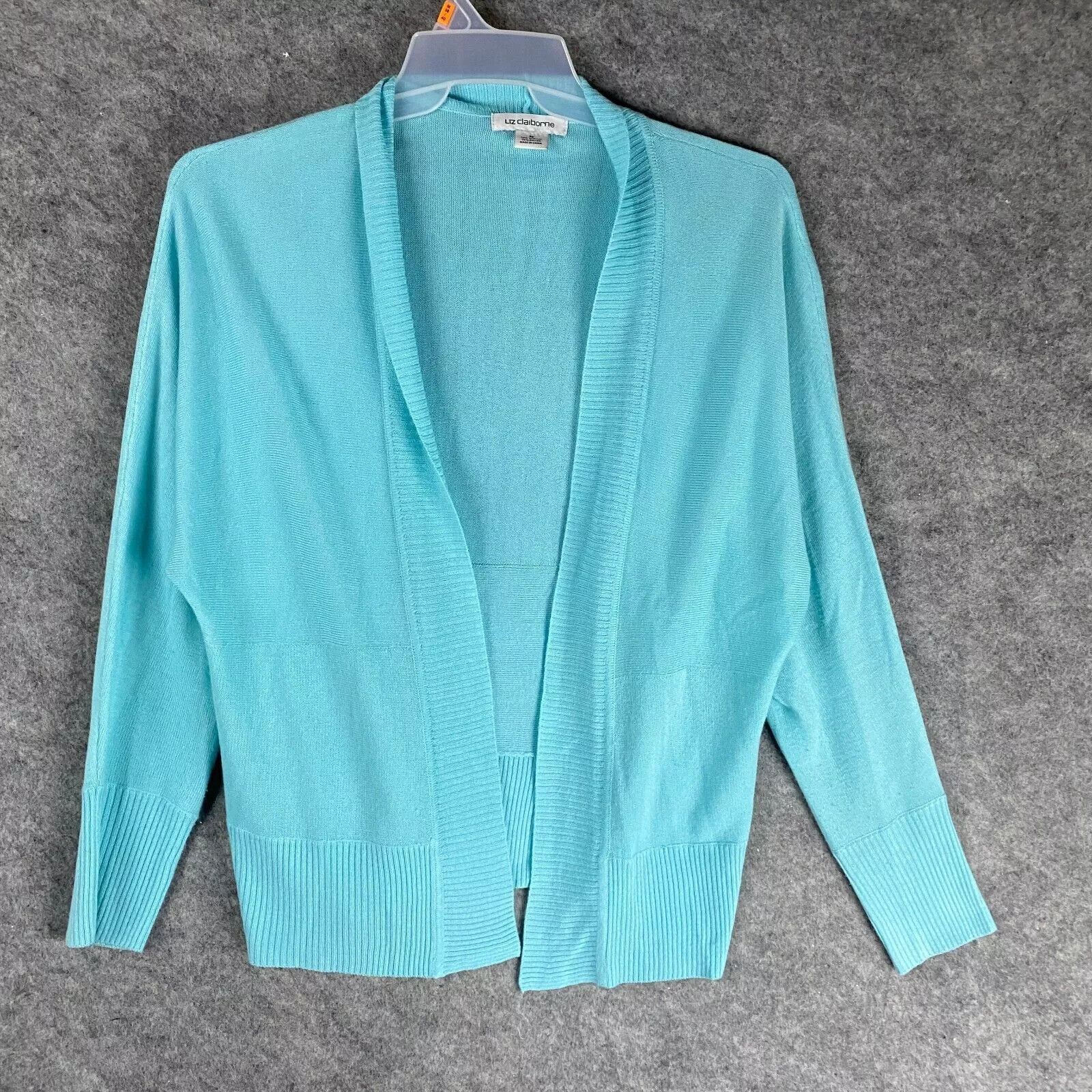 Other Liz Claiborne Cardigan Medium Women's Sweater Blue M Size M / US 6-8 / IT 42-44 - 1 Thumbnail