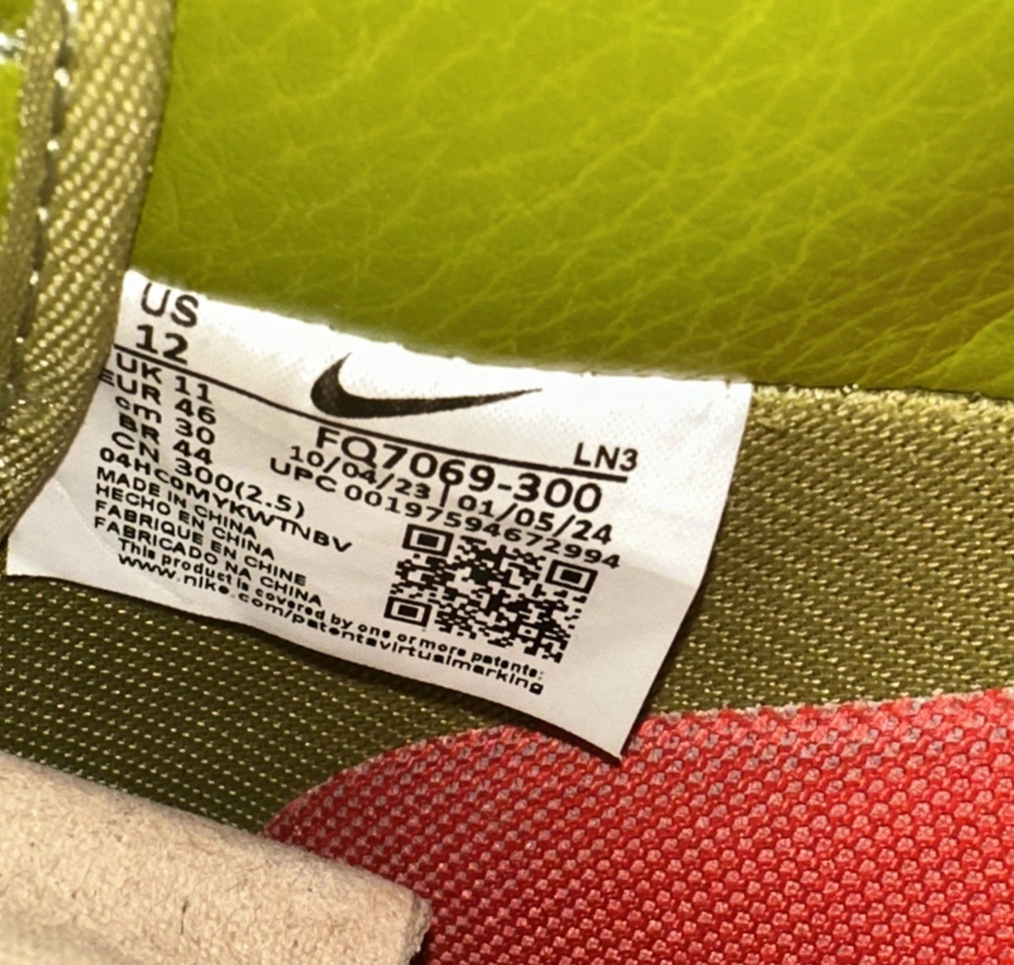 Cactus Plant Flea Market × Nike CACTUS PLANT FLEA MARKET MOSS AF1 Size US 12 / EU 45 - 11 Thumbnail