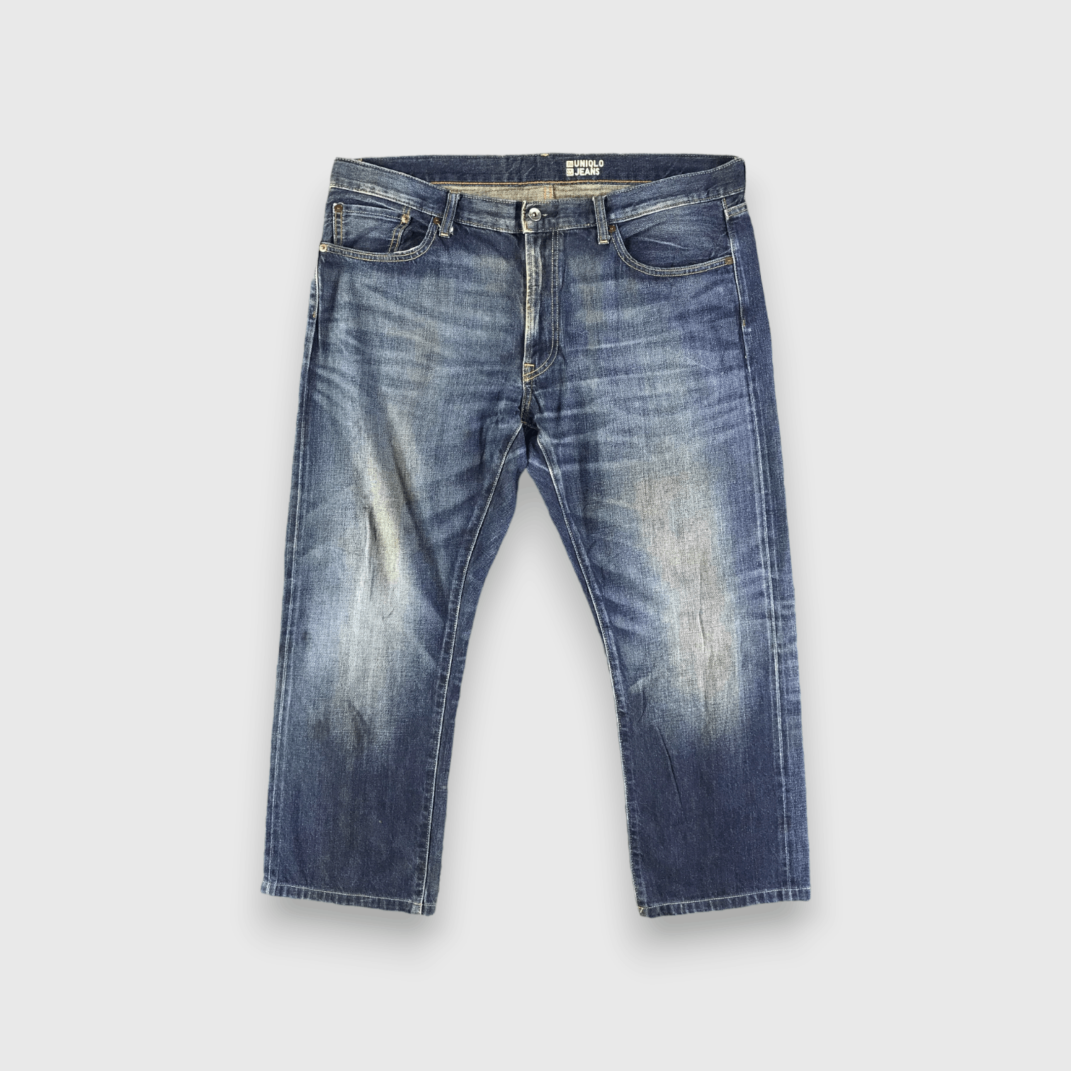 Selvedge Blue Wash Uniqlo Jeans-J2957