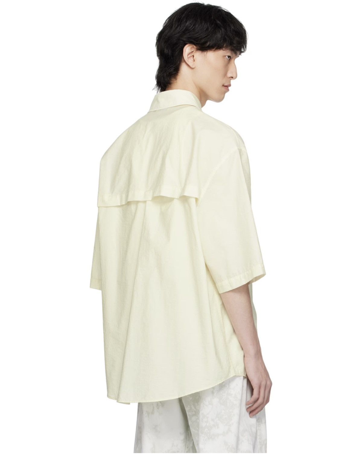 Lemaire Yellow Double Pocket Shirt Size US M / EU 48-50 / 2 - 8 Thumbnail
