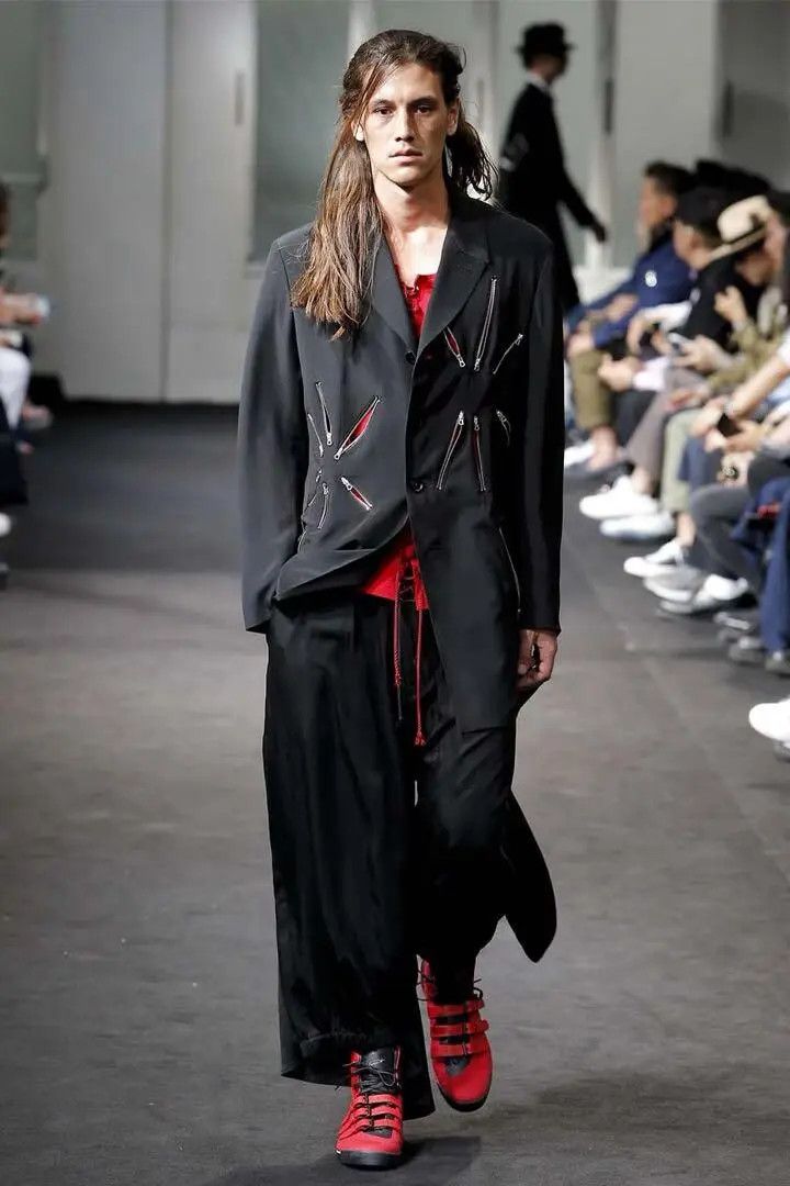 Yohji Yamamoto Yohji Yamamoto Pour Homme SS19 Wool Karasu Crow Pants Size US 34 / EU 50 - 7 Thumbnail