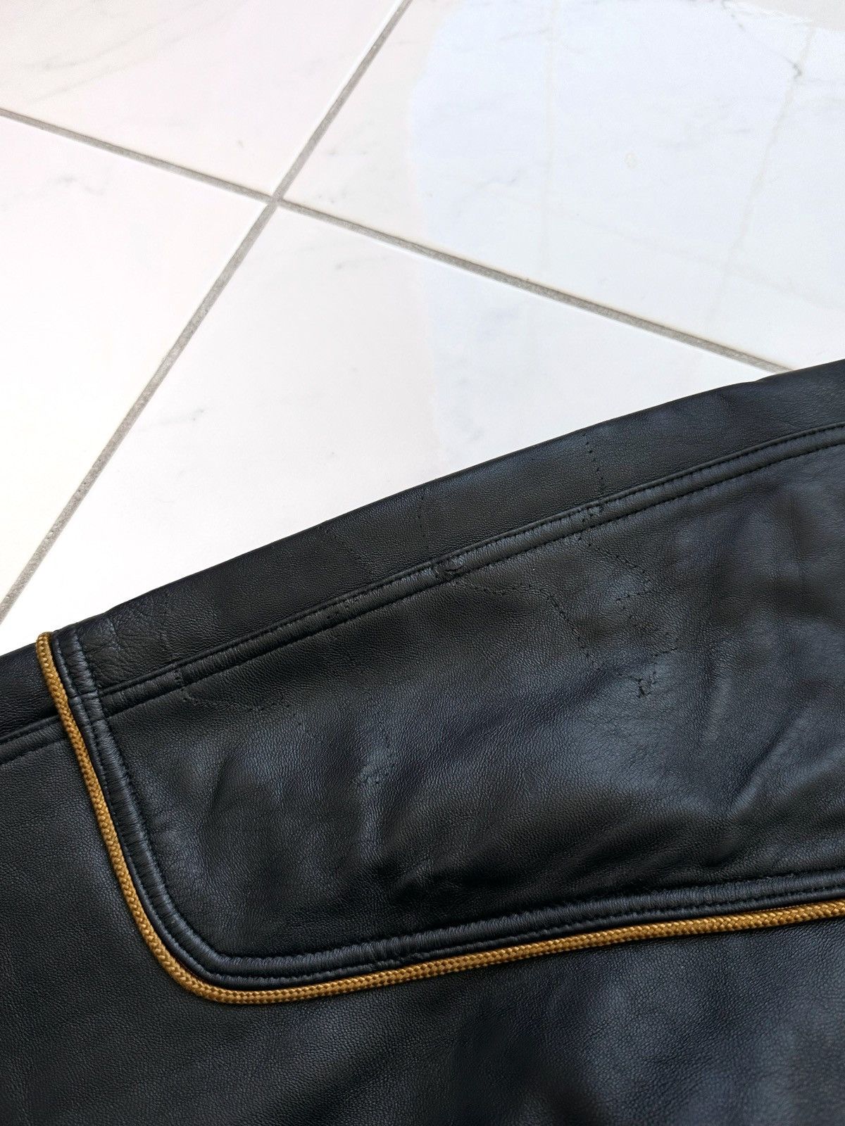Avirex Vintage Avirex New York 1st Casino Tour Leather Jacket Size US L / EU 52-54 / 3 - 17 Thumbnail