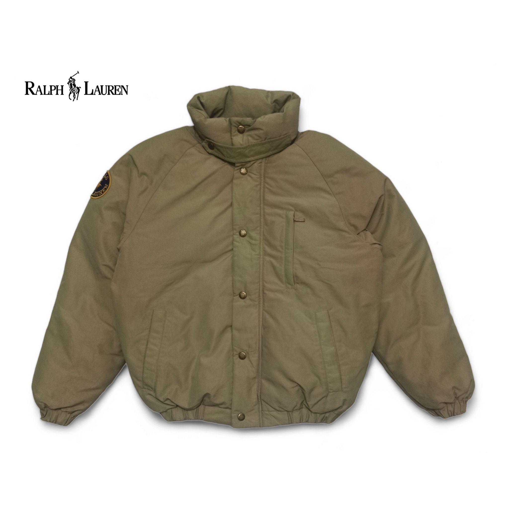 極美品Rainier Down Jacket POLO RALPH LAUREN Down Bomber Jacket