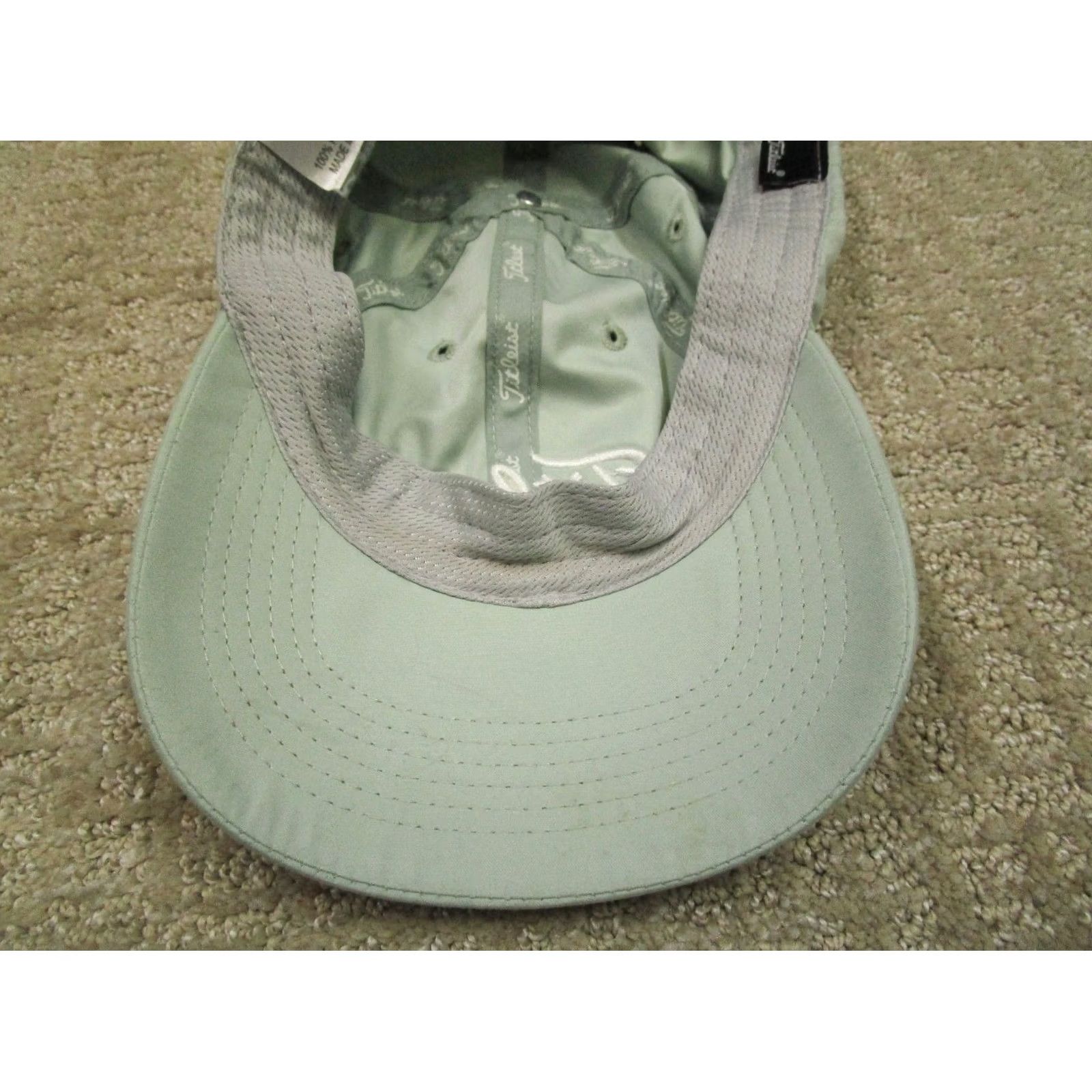 Titleist Titleist Cap Hat Strap Back Women Adjustable Green Golf Breast Cancer Awareness Cap Size ONE SIZE - 6 Thumbnail